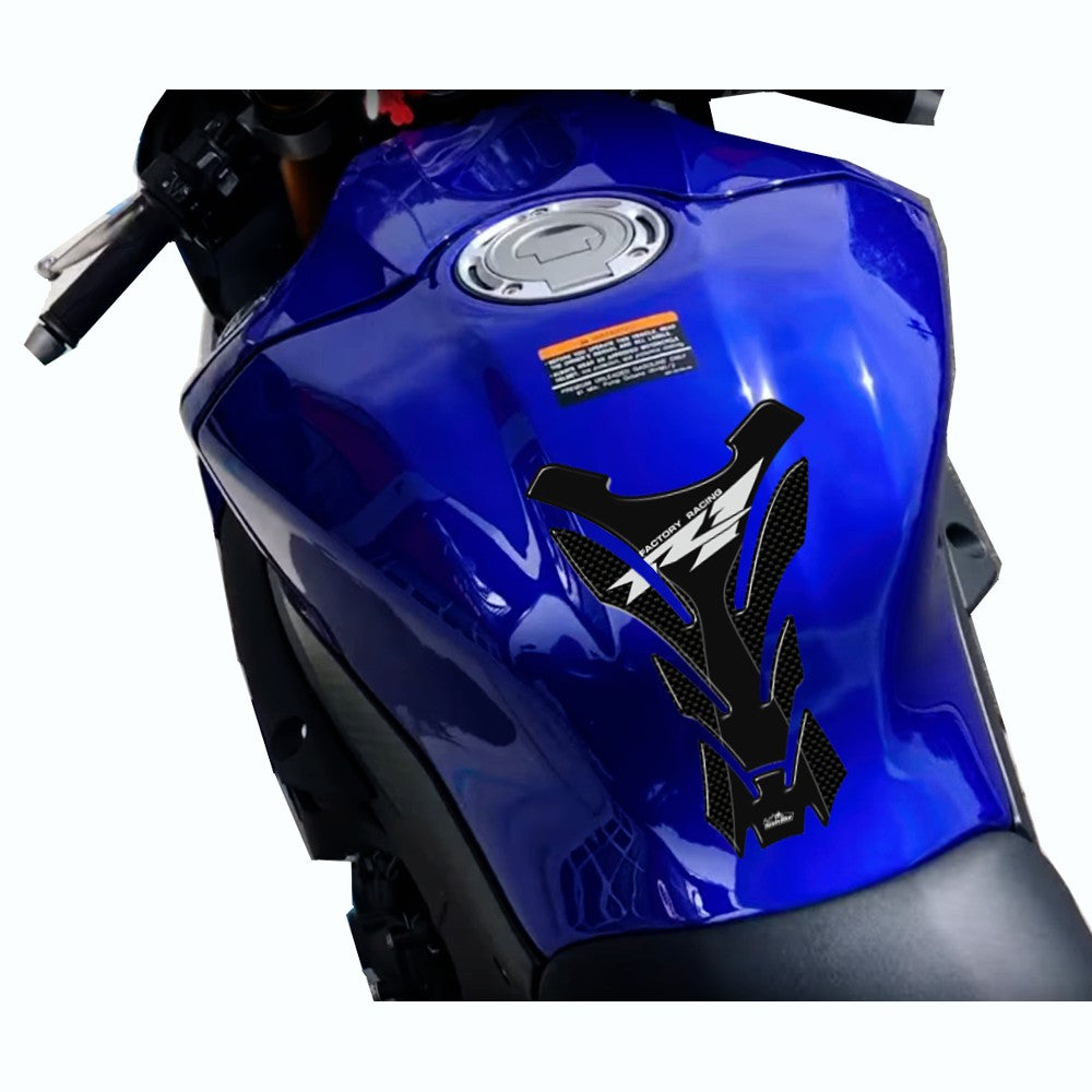 Resin Bike 3D Motorcycle Stickers - Tank Pad | Yamaha YZF-R1 RB-B4Q32485 -   Pyramid Motorcycle Accessories