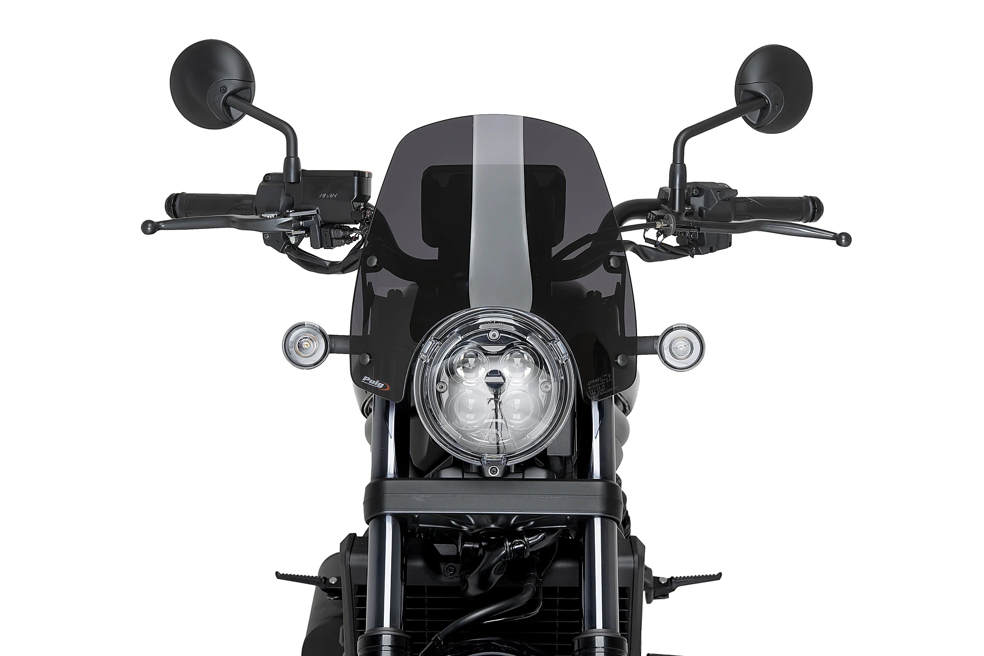 Puig Sport Screen | Dark Smoke | Honda CMX 1100 Rebel 2021>Current -   Pyramid Motorcycle Accessories