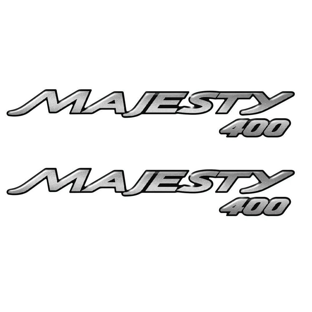 Resin Bike 3D Motorcycle Stickers - Lettering | Yamaha Majesty -   Pyramid Motorcycle Accessories