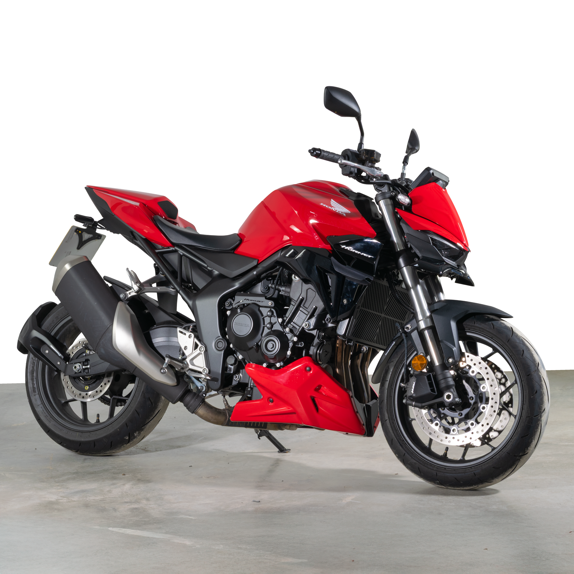 Pyramid Infill Panels | Matte Iridium Grey Metallic | Honda CB1000 Hornet 2025>Current -   Pyramid Motorcycle Accessories