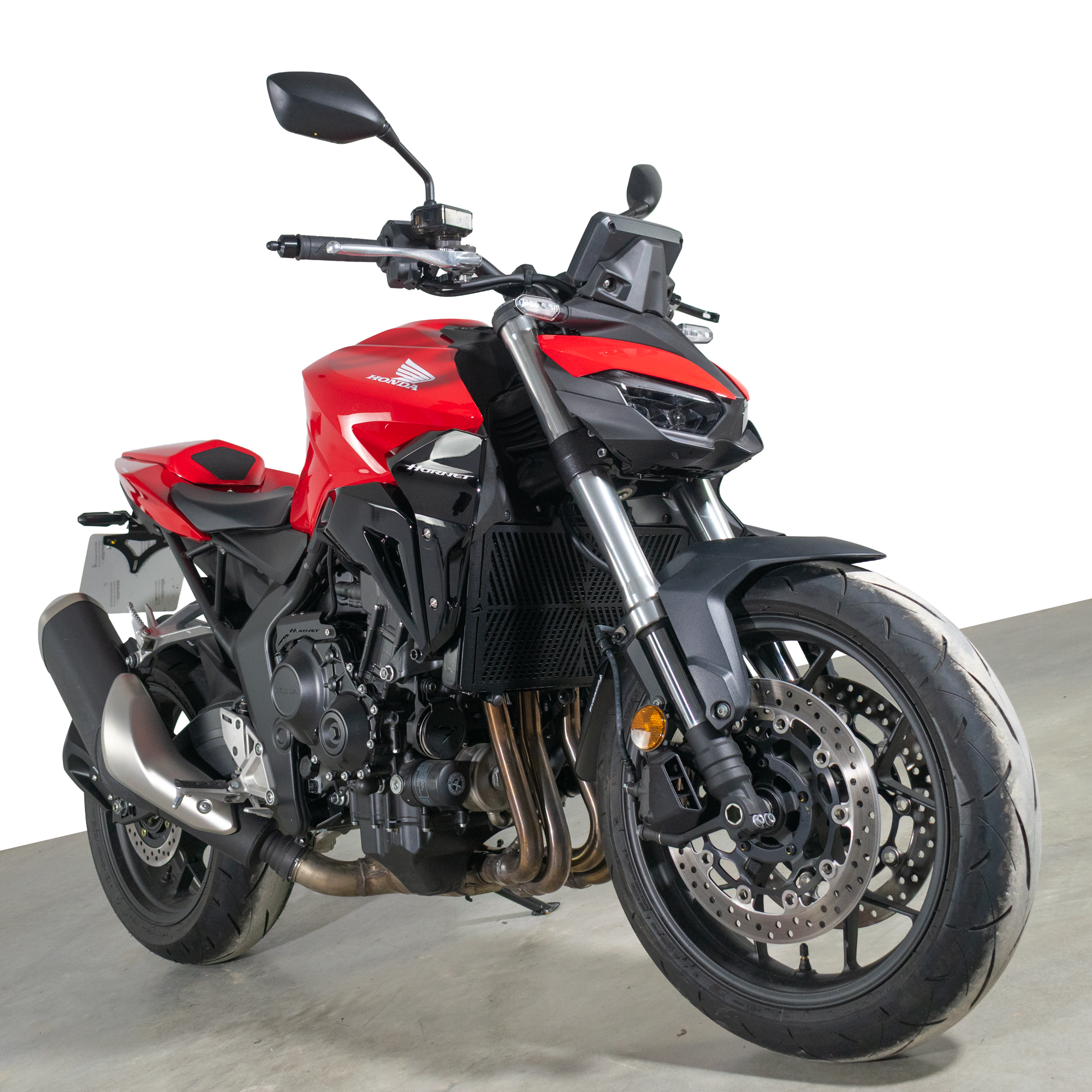 Pyramid Infill Panels | Matte Iridium Grey Metallic | Honda CB1000 Hornet 2025>Current -   Pyramid Motorcycle Accessories