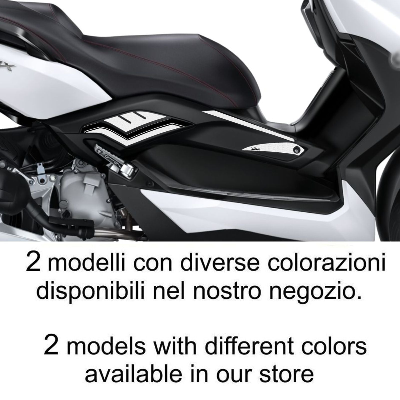 Resin Bike 3D Motorcycle Stickers - Tank Sides | Yamaha XMAX 400 2013>2016 RB-B4238Q39 -   Pyramid Motorcycle Accessories