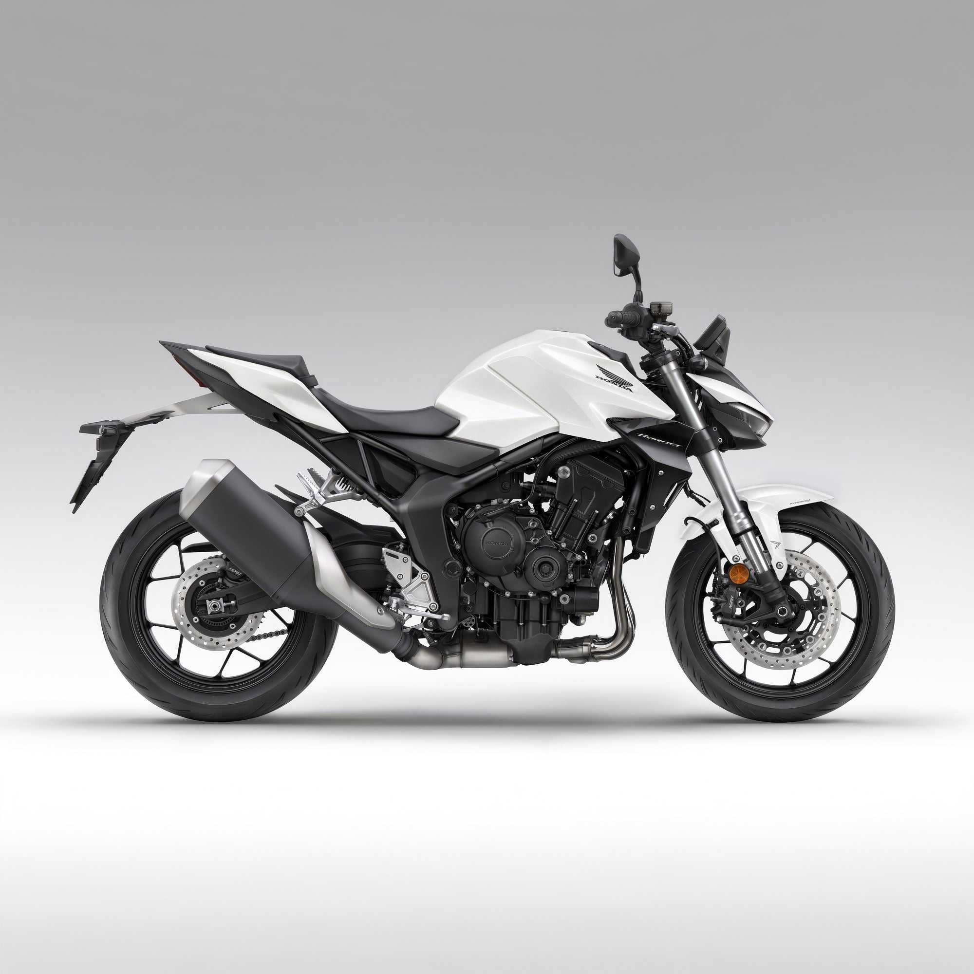 Pyramid Front Guard | Pearl Glare White | Honda CB1000 Hornet 2025>Current