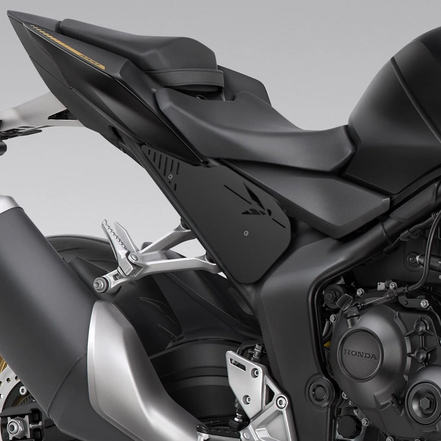 Pyramid Rear Infill Panels | Matte Black | Honda CB1000 Hornet 2025> -   Pyramid Motorcycle Accessories