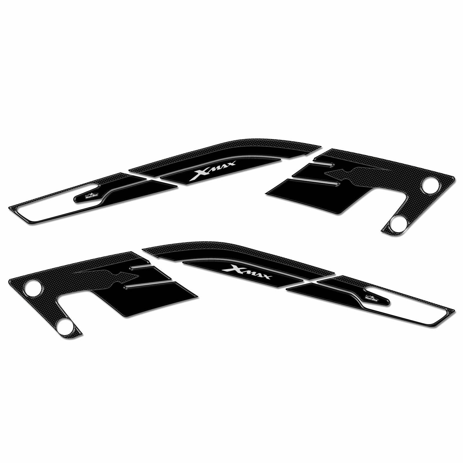 Resin Bike 3D Motorcycle Stickers - Tank Sides | Yamaha XMAX 2010>2013 RB-B103F644 -   Pyramid Motorcycle Accessories