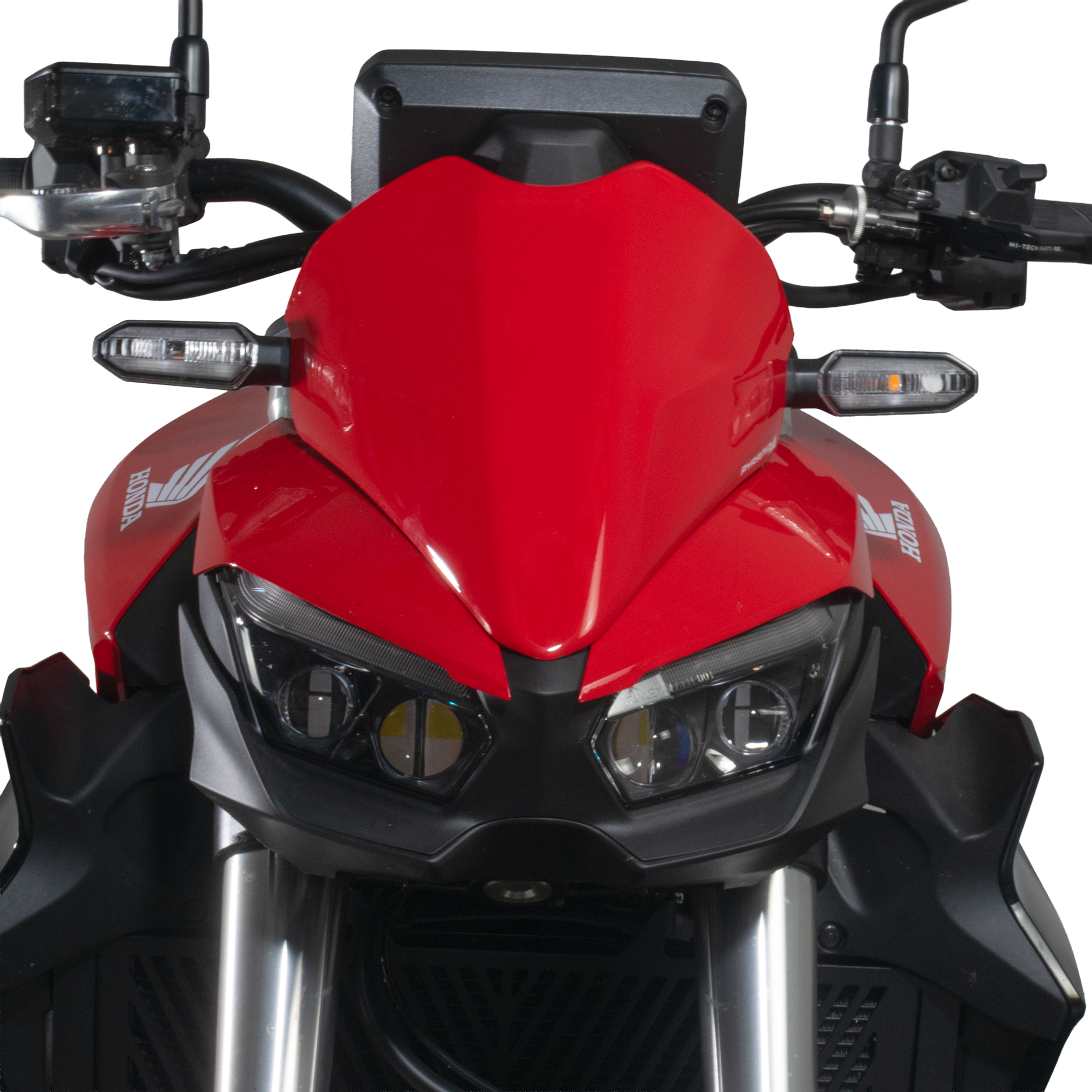 Pyramid Fly Screen | Matte Ballistic Black Metallic (SP) | Honda CB1000 Hornet 2025>Current -   Pyramid Motorcycle Accessories