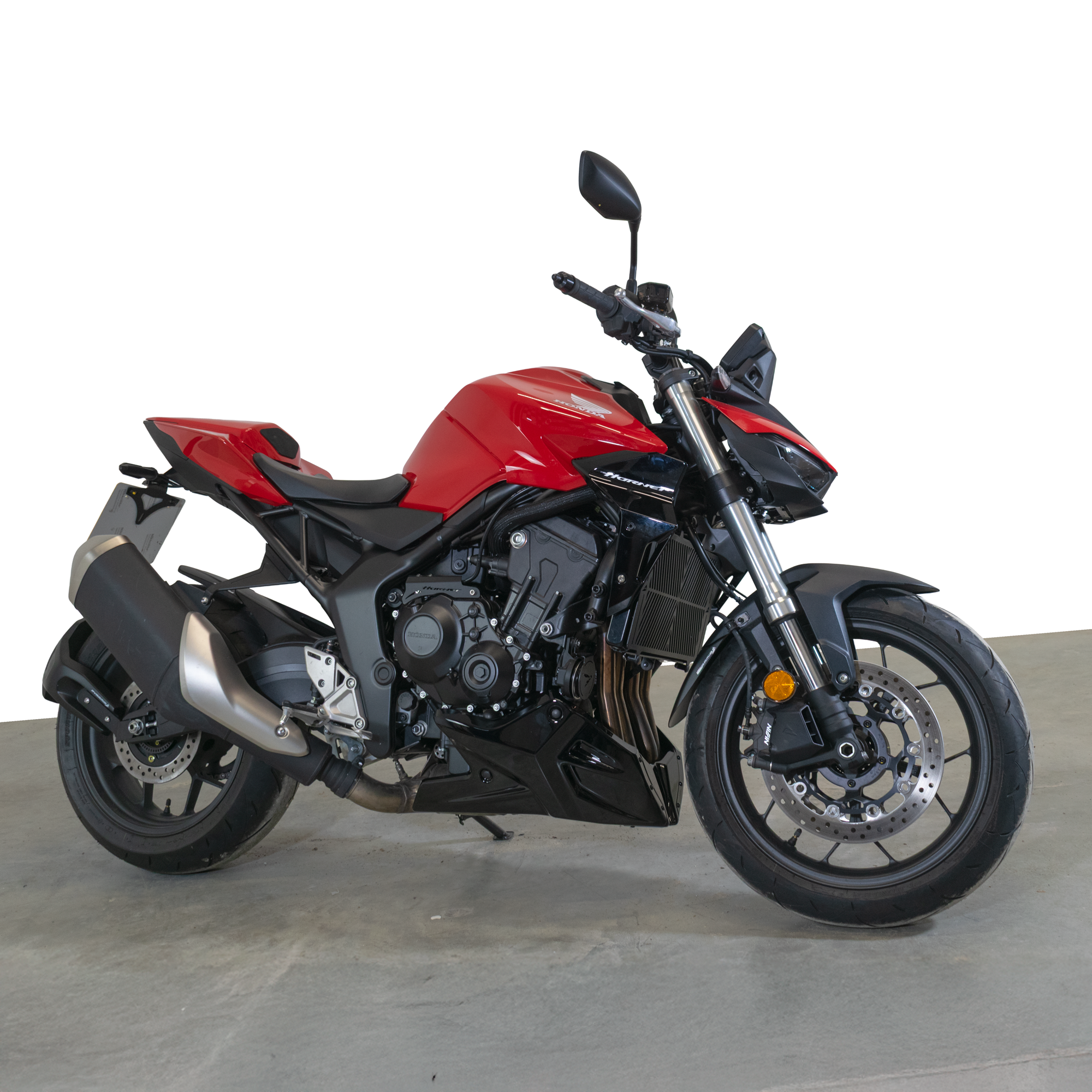 Pyramid Belly Pan | Graphite Black | Honda CB1000 Hornet inc SP 2025>Current -   Pyramid Motorcycle Accessories