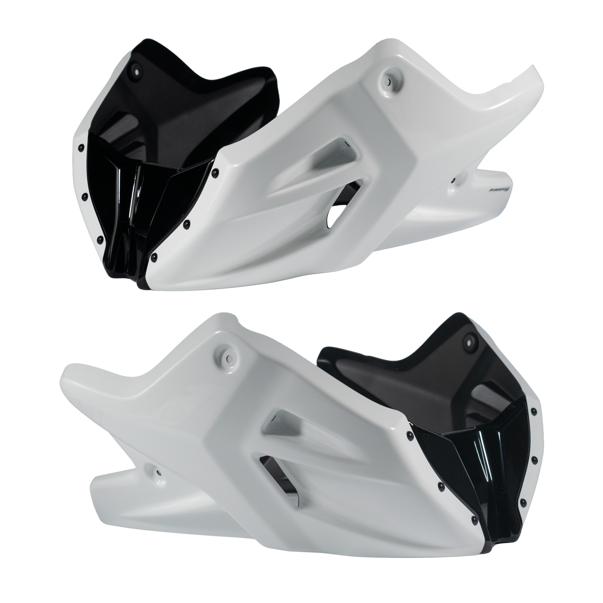Pyramid Belly Pan | Pearl Glare White | Honda CB1000 Hornet 2025>Current -   Pyramid Motorcycle Accessories