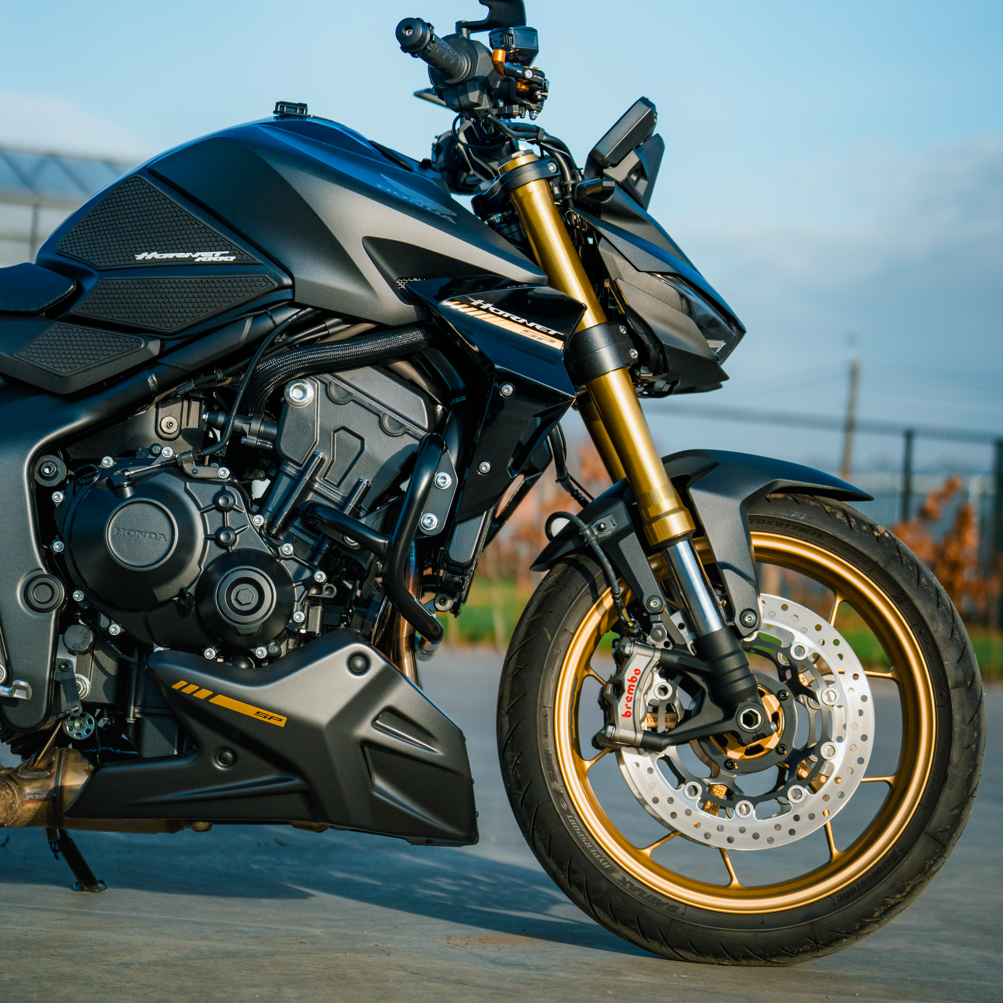 Pyramid Belly Pan | SP Colours | Honda CB1000 Hornet inc SP 2025>Current -   Pyramid Motorcycle Accessories