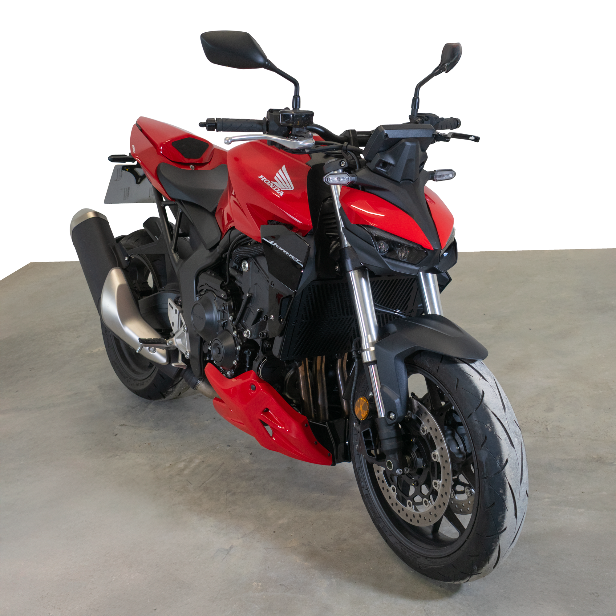 Pyramid Belly Pan | Pearl Glare White | Honda CB1000 Hornet 2025>Current -   Pyramid Motorcycle Accessories