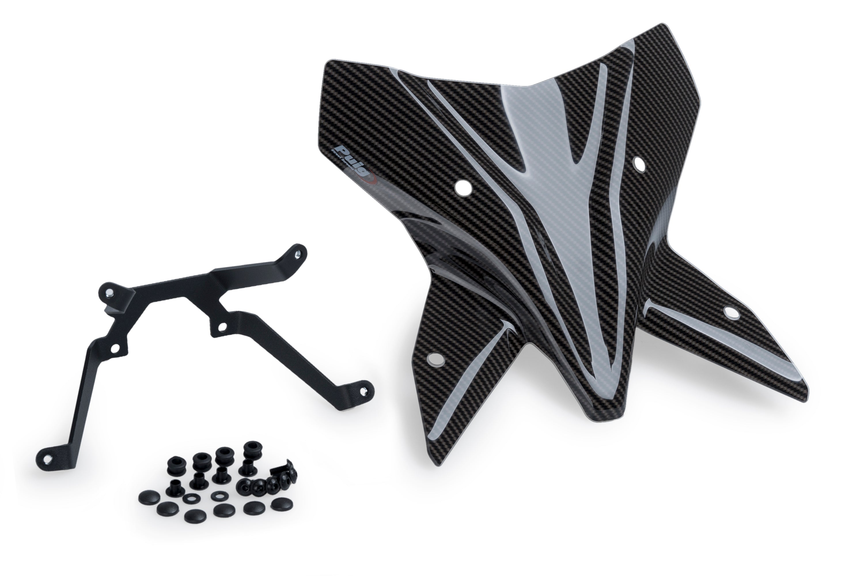 Puig Sport Screen | Carbon Look | KTM 990 Duke 2024>Current -   Pyramid Motorcycle Accessories