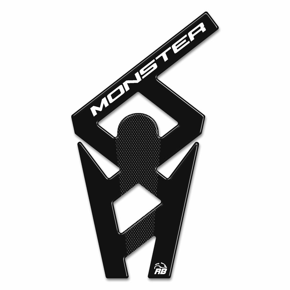 Resin Bike 3D Motorcycle Stickers - Tank Pad | Ducati Monster -   Pyramid Motorcycle Accessories