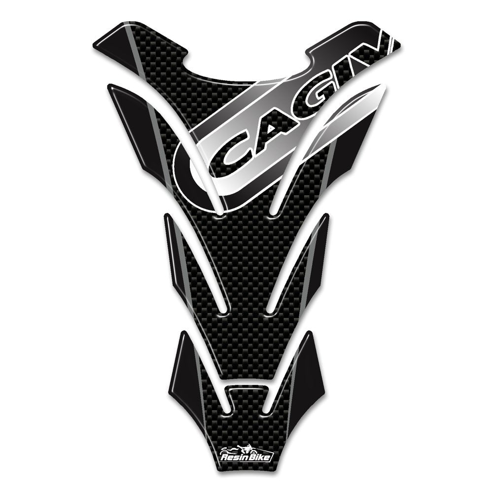 Resin Bike 3D Motorcycle Stickers - Tank Pad | Cagiva Mito 125 2008>2012 -   Pyramid Motorcycle Accessories