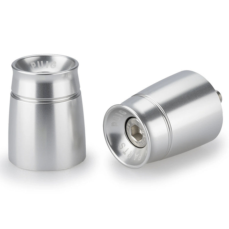 Puig Bar Ends Sport Model Sport | Silver | Yamaha MT-09/SP 2024>2026