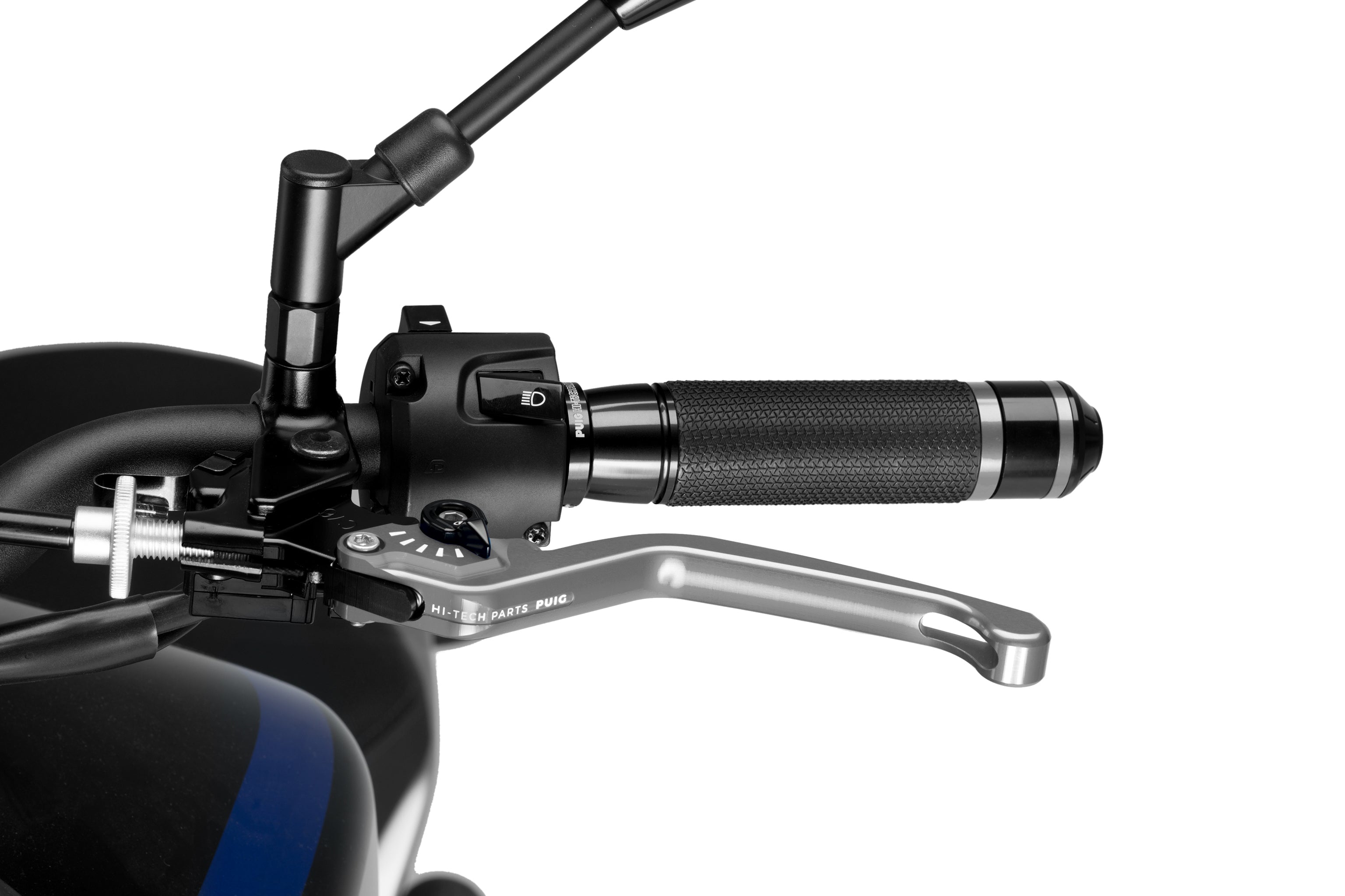 Puig 3.0 Lever - Fixed - Clutch/Rear Brake/Left Hand -   Pyramid Motorcycle Accessories
