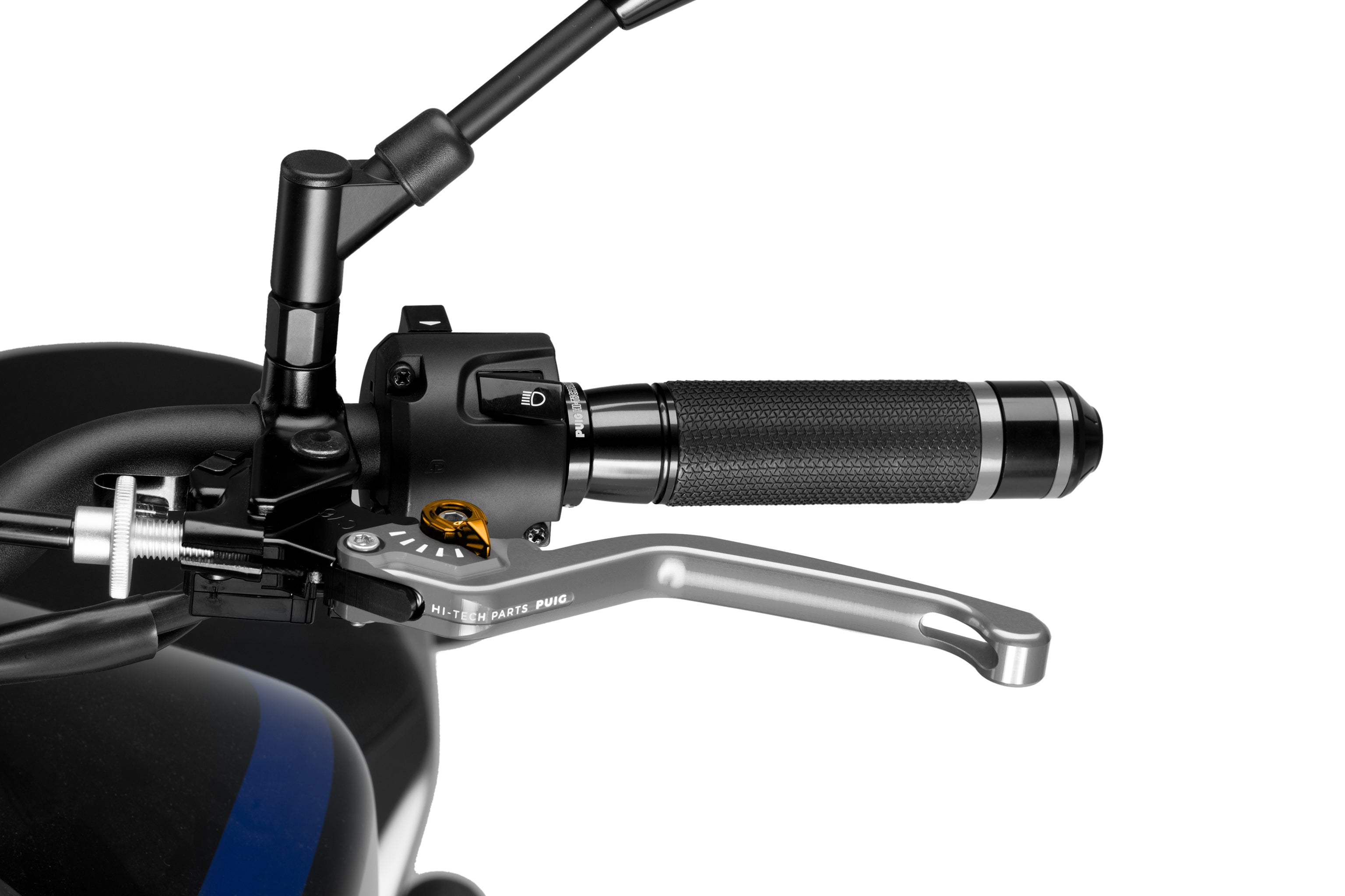 Puig 3.0 Lever - Fixed - Clutch/Rear Brake/Left Hand -   Pyramid Motorcycle Accessories