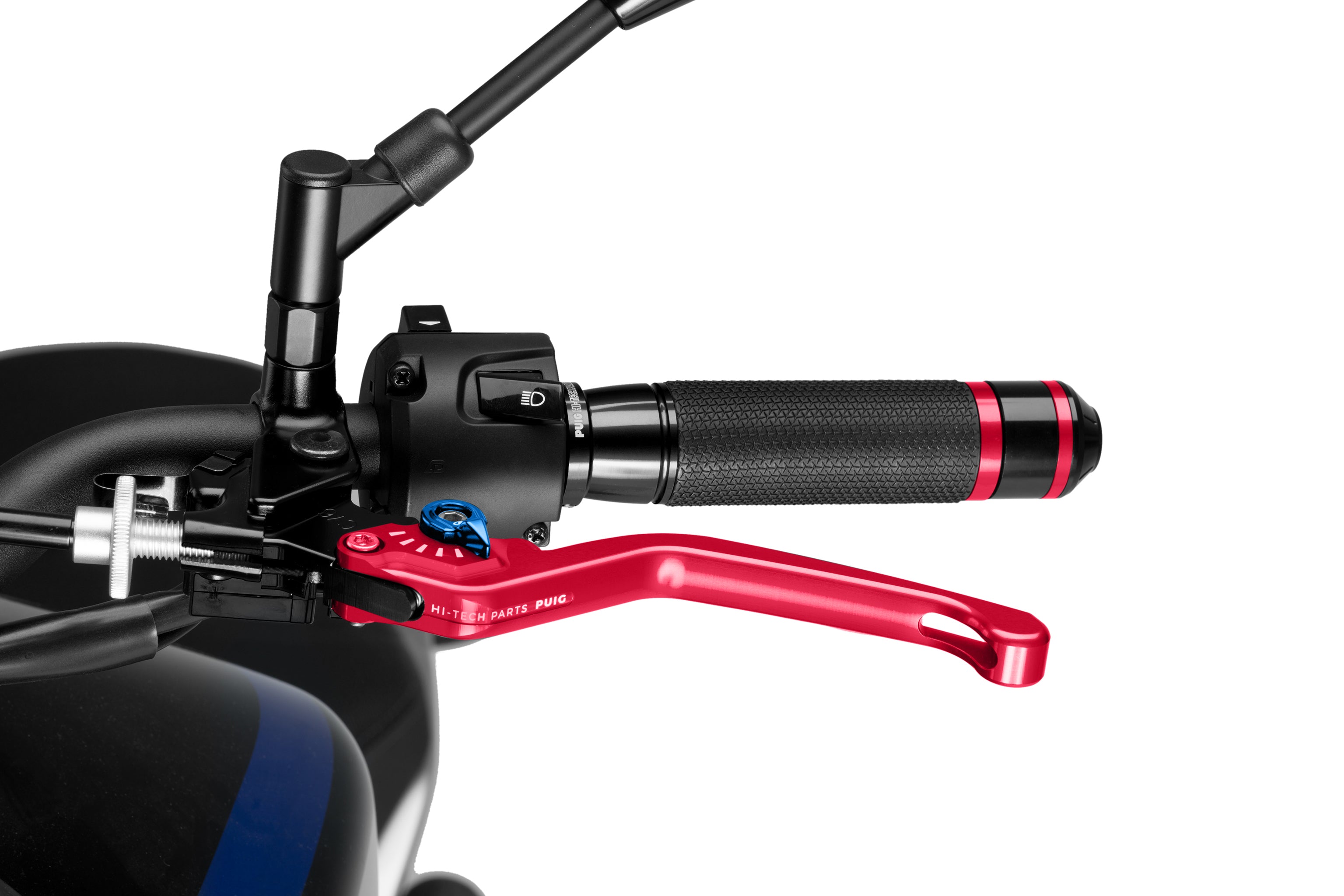 Puig 3.0 Lever - Fixed - Clutch/Rear Brake/Left Hand -   Pyramid Motorcycle Accessories