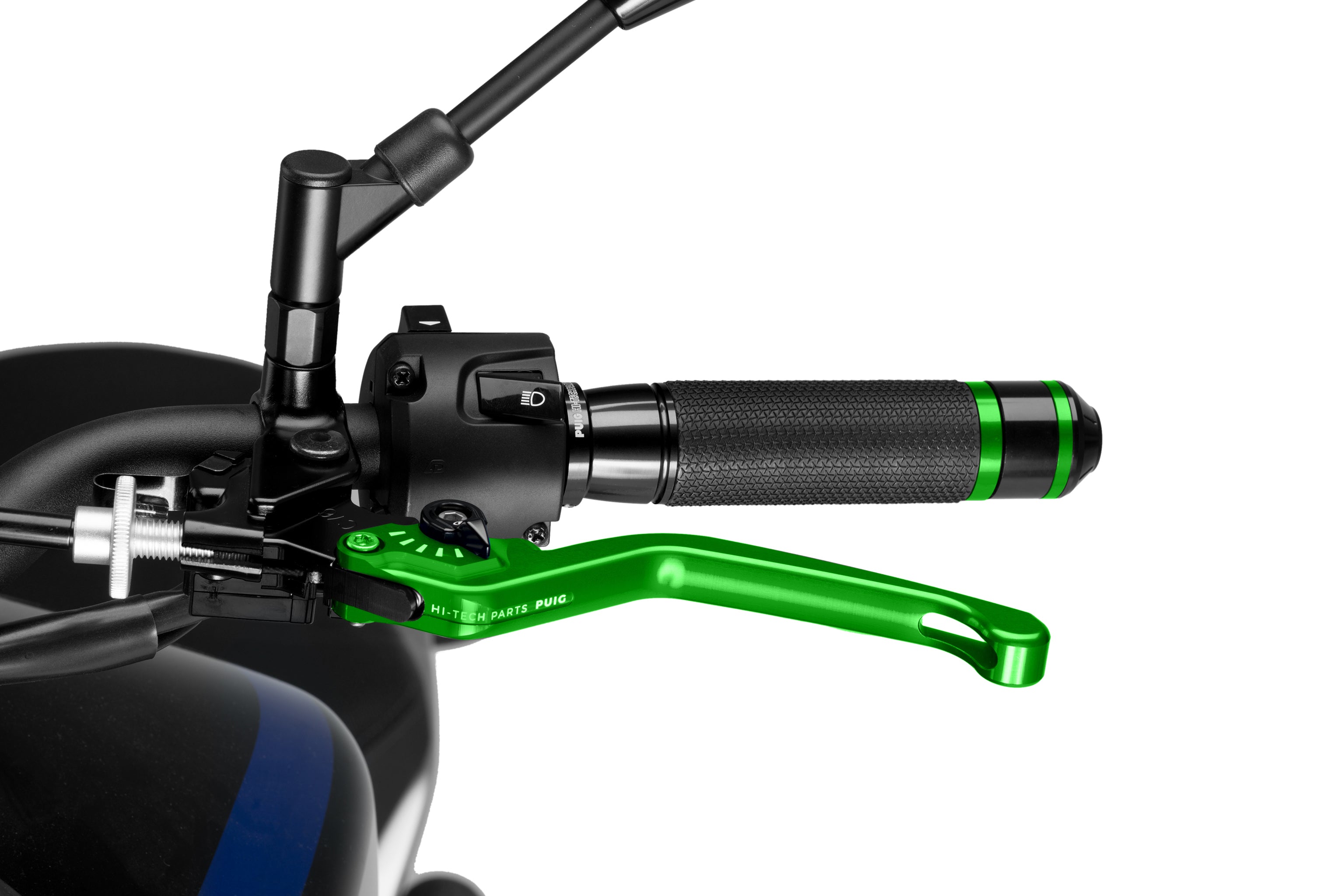 Puig 3.0 Lever - Fixed - Clutch/Rear Brake/Left Hand -   Pyramid Motorcycle Accessories