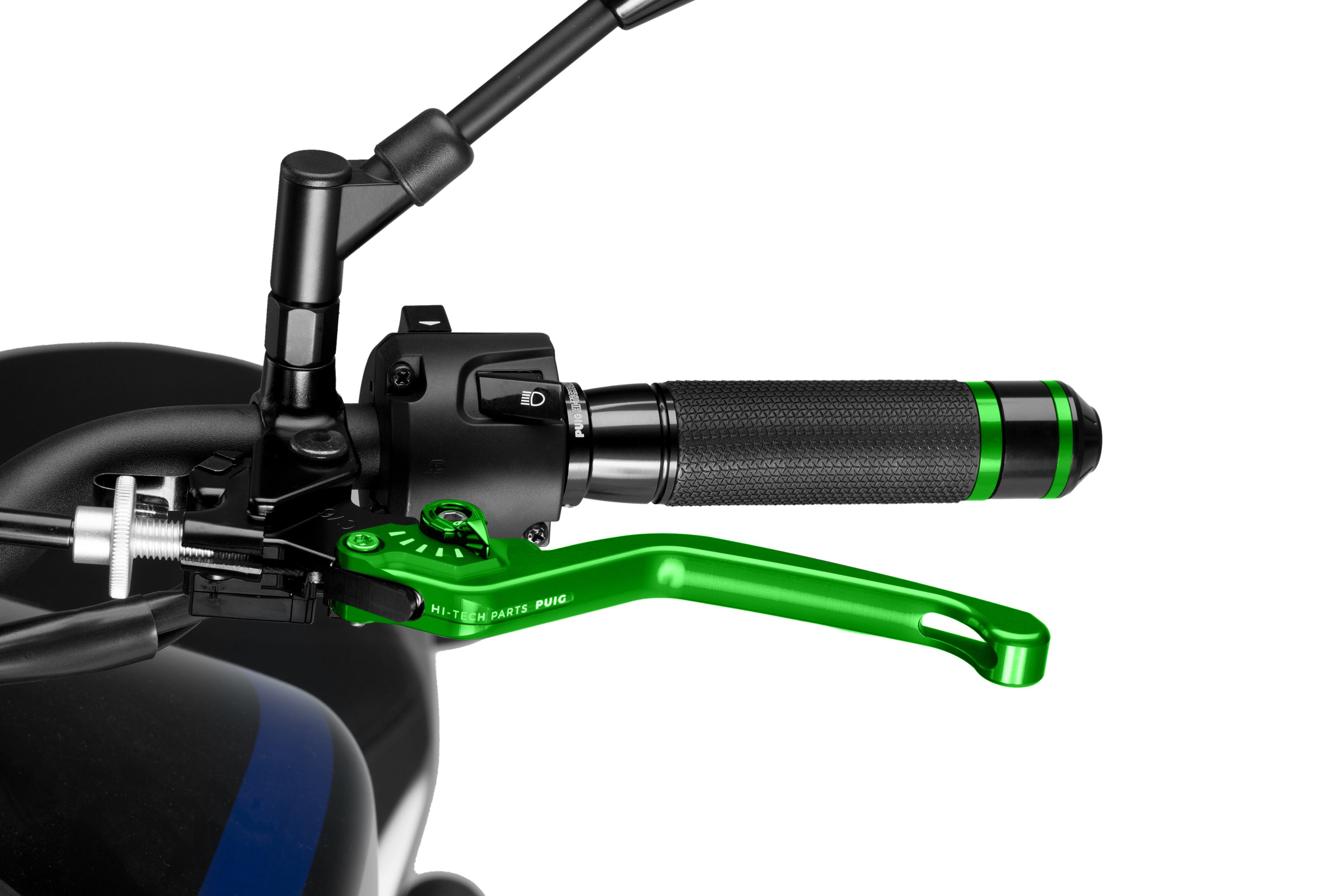 Puig 3.0 Lever - Fixed - Clutch/Rear Brake/Left Hand -   Pyramid Motorcycle Accessories