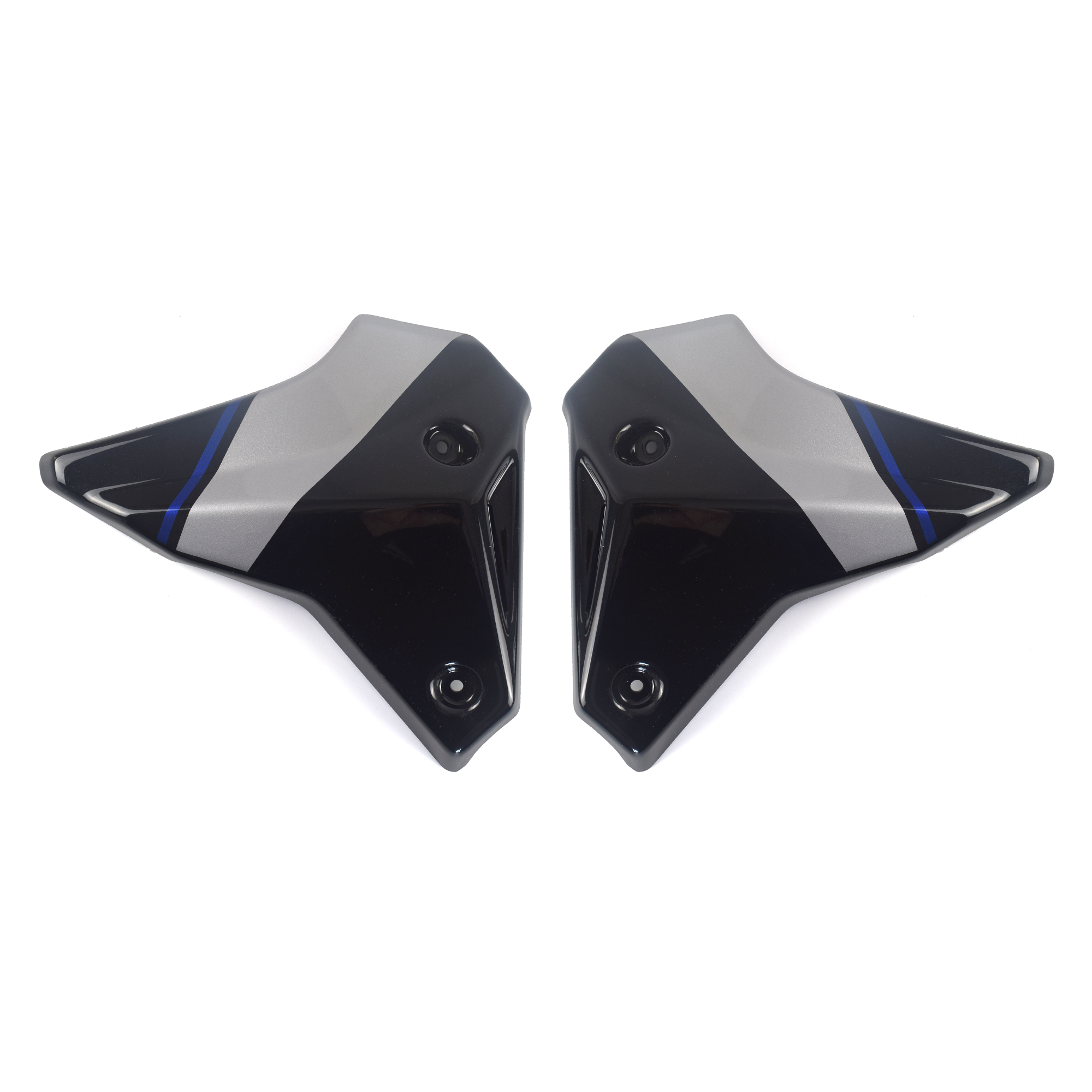 Pyramid Front Infill Panels | GT Colours | Yamaha Tracer 9 GT/GT+ 2021>Current -   Pyramid Motorcycle Accessories
