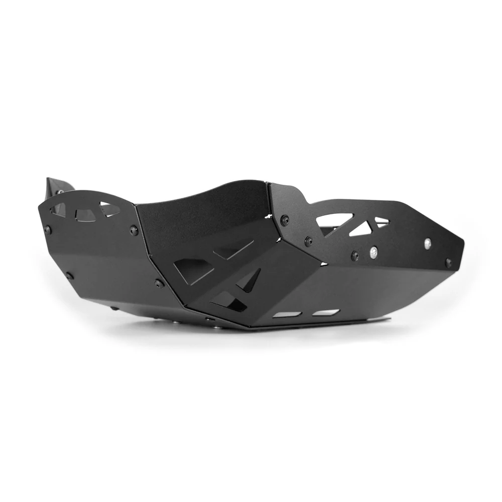 Pyramid Engine Plate | Matte Black | Yamaha Tracer 9 2021>Current -   Pyramid Motorcycle Accessories