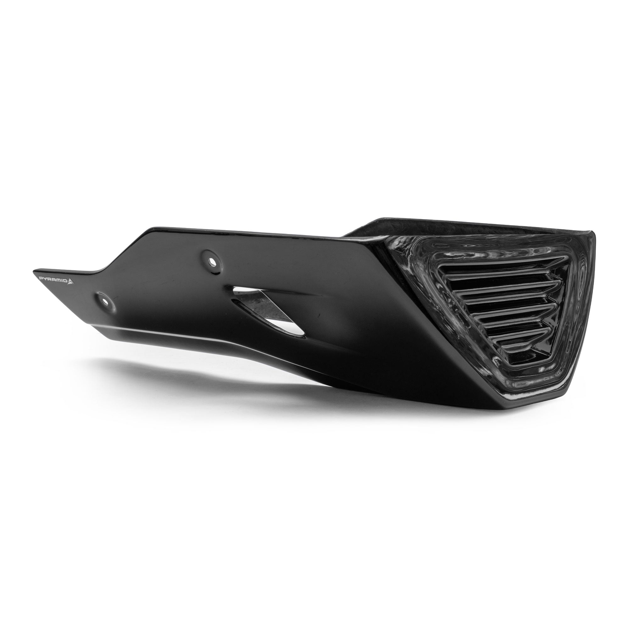Pyramid Belly Pan | Gloss Black | Yamaha MT-10 2016>Current -   Pyramid Motorcycle Accessories