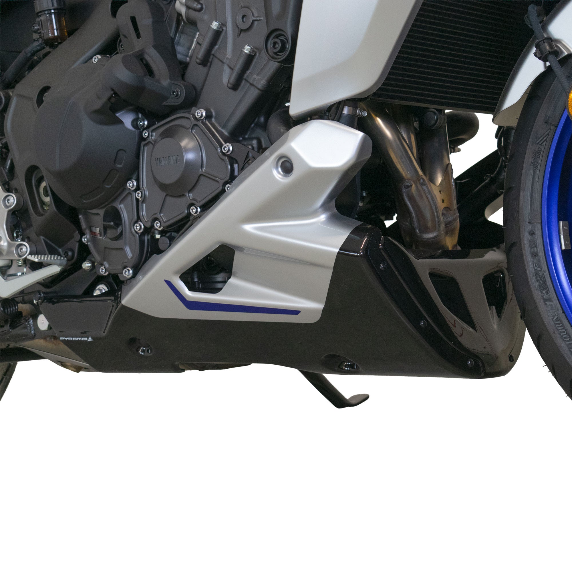 Pyramid Belly Pan | Icon Performance Colours | Yamaha Tracer 9 2024>Current -   Pyramid Motorcycle Accessories