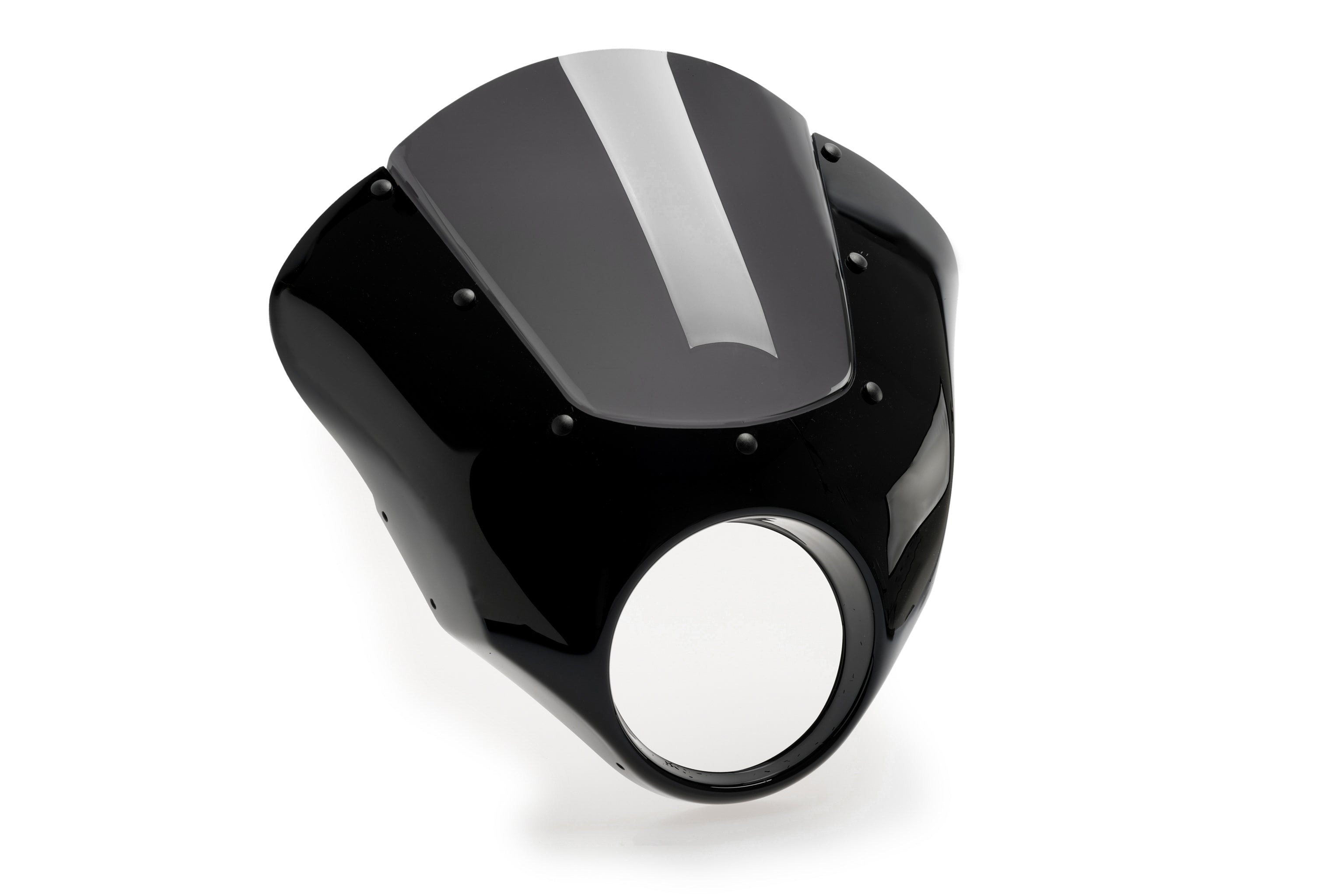 Puig Dark Night Semifairing | Matte Black/Dark Smoke | Harley-Davidson Nightster 975 Special 2023>Current -   Pyramid Motorcycle Accessories