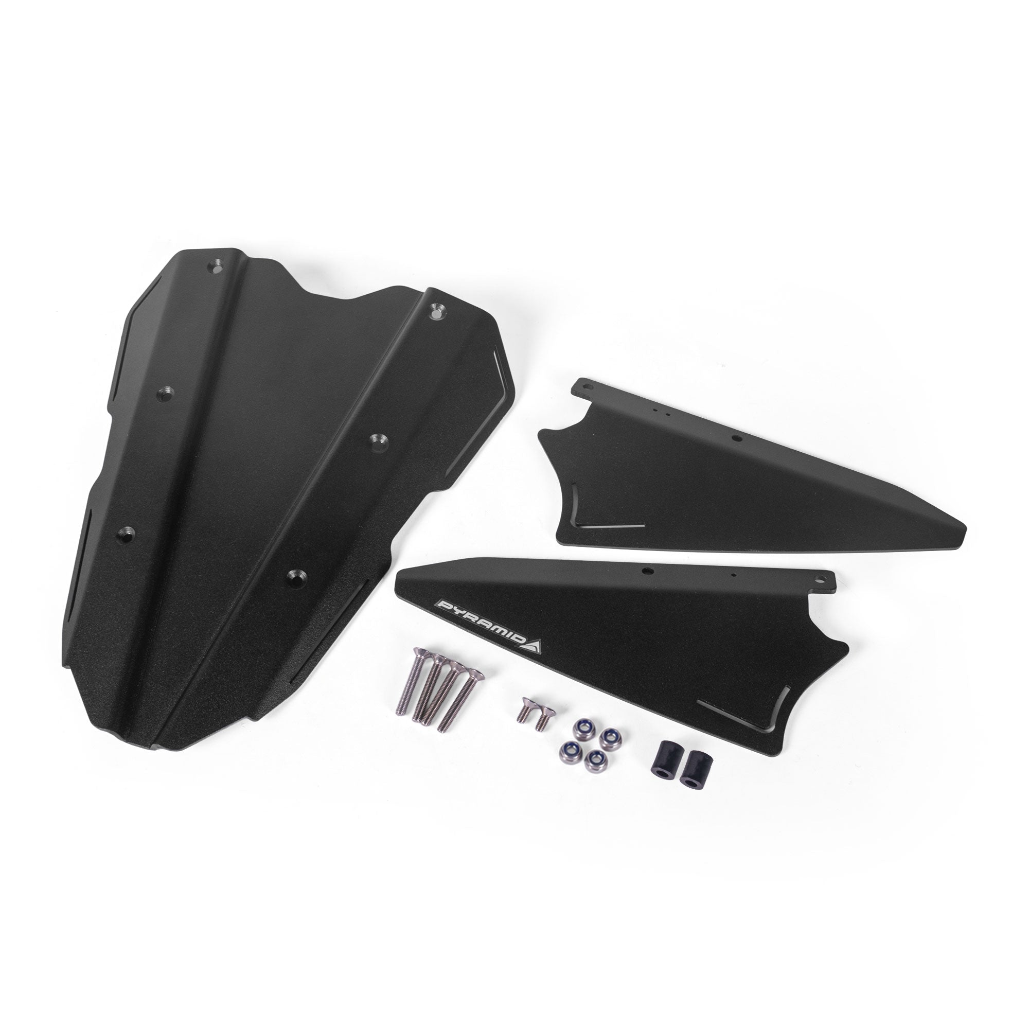 Pyramid Metal Fly Screen | Matte Black | Yamaha Tracer 7/GT 2025>Current