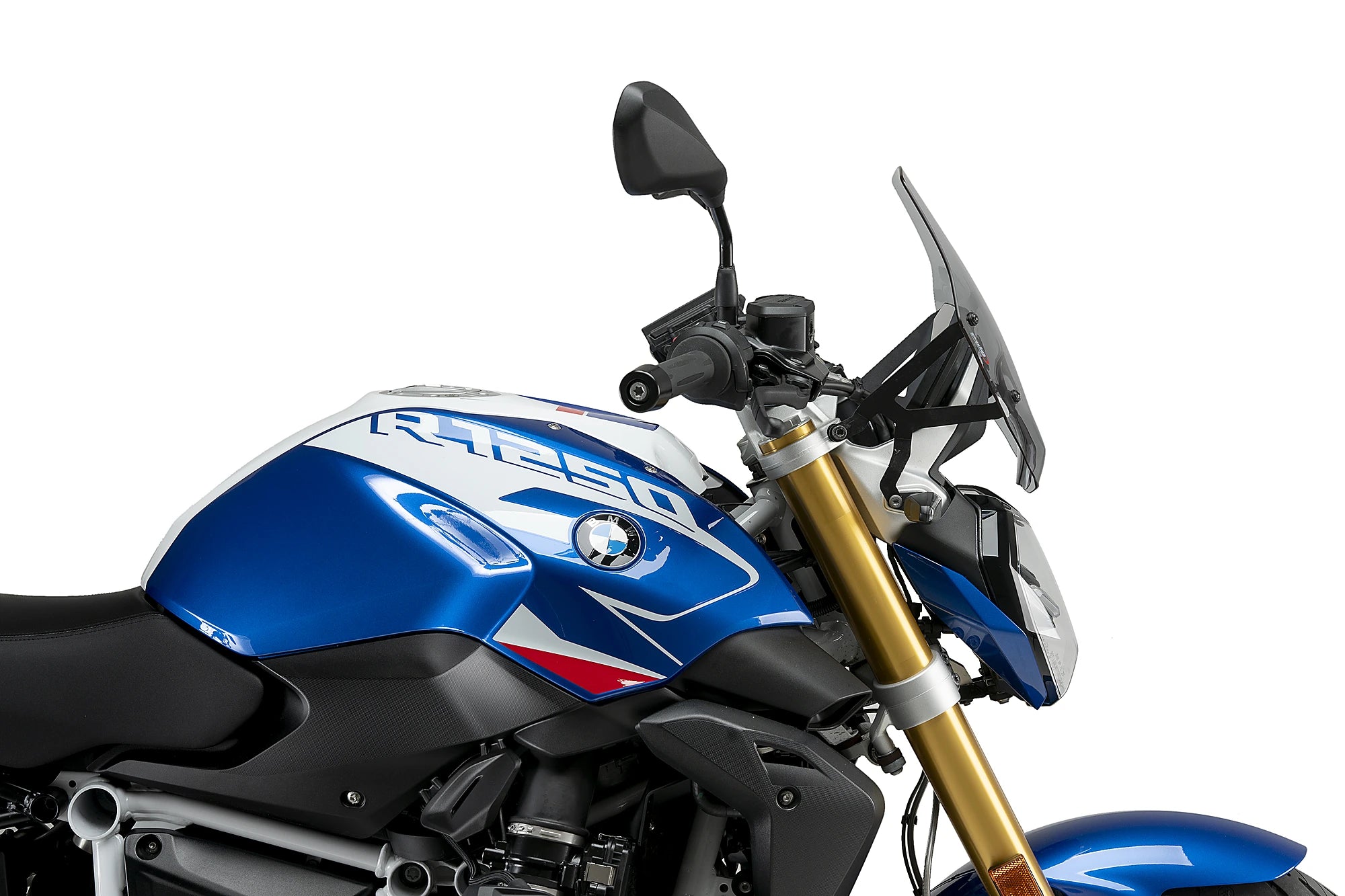 Puig Sport Screen | Light Smoke | BMW R 1250 R 2023>2025 (Without BMW screen support) -   Pyramid Motorcycle Accessories