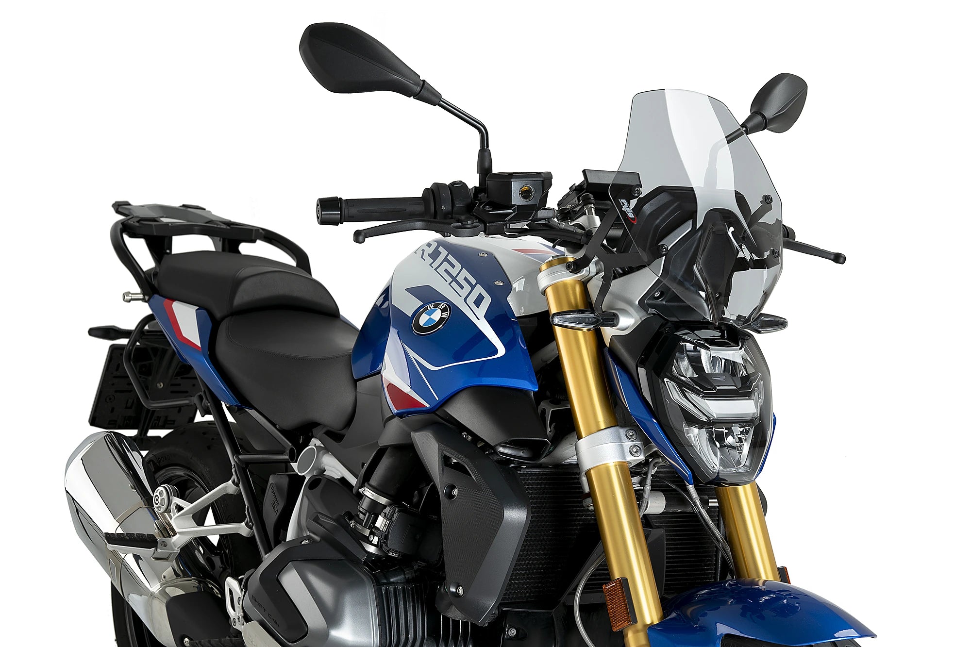 Puig Sport Screen | Light Smoke | BMW R 1250 R 2023>2025 (Without BMW screen support) -   Pyramid Motorcycle Accessories
