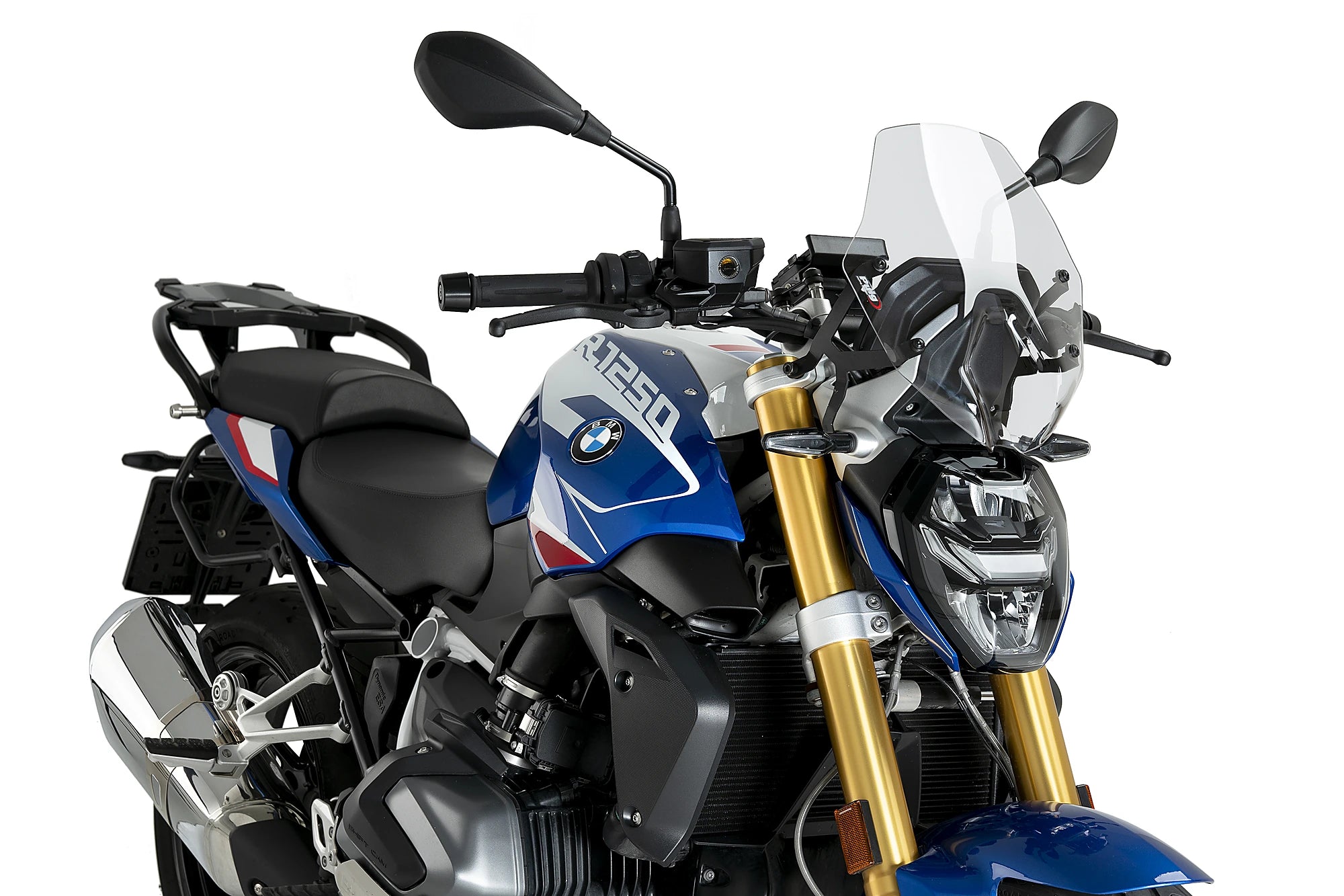 Puig Sport Screen | Clear | BMW R 1250 R 2023>2025 (Without BMW screen support) -   Pyramid Motorcycle Accessories