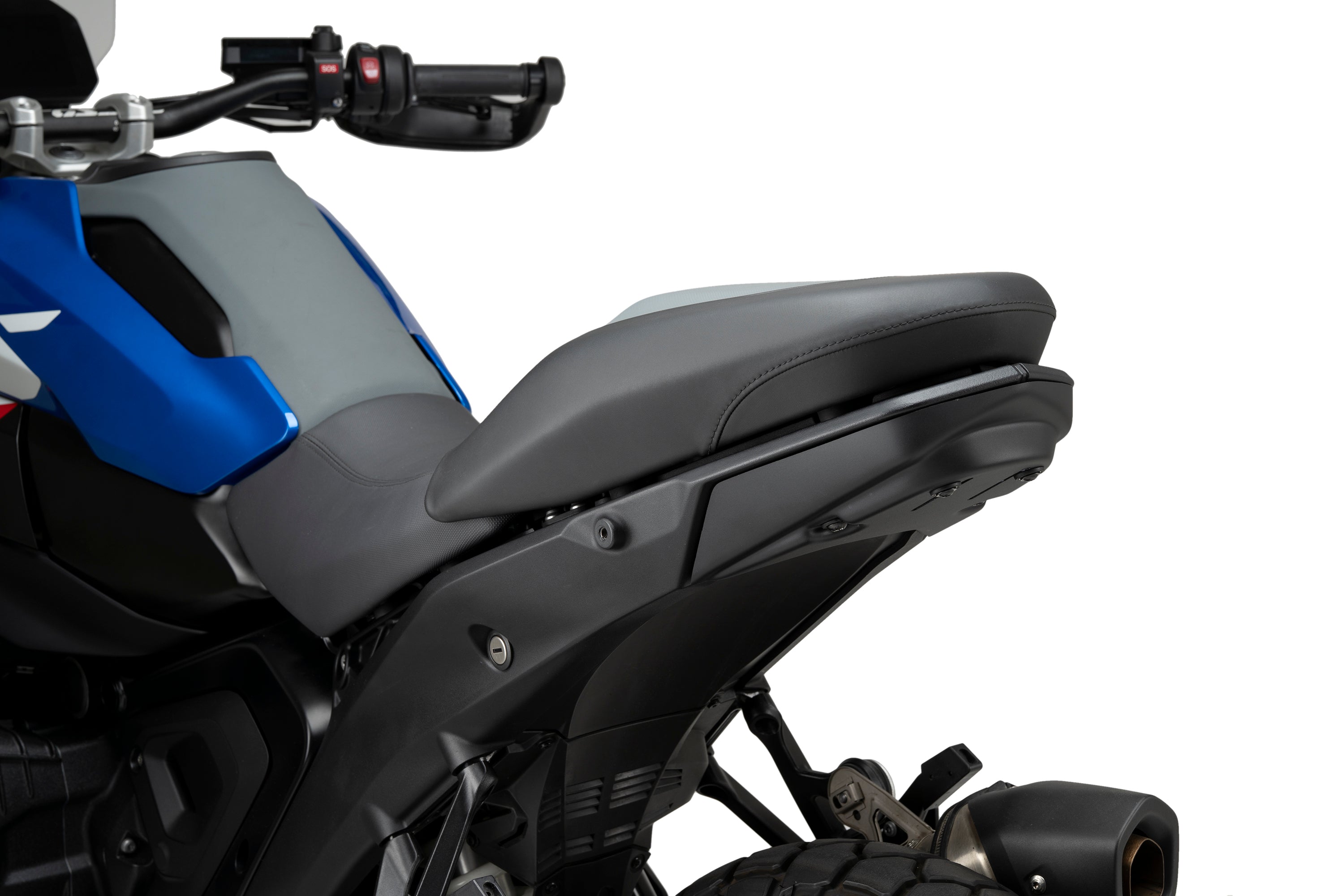 Puig Pista Rear Under Seat Cover | Black | BMW R 1300 GS 2023>Current -   Pyramid Motorcycle Accessories