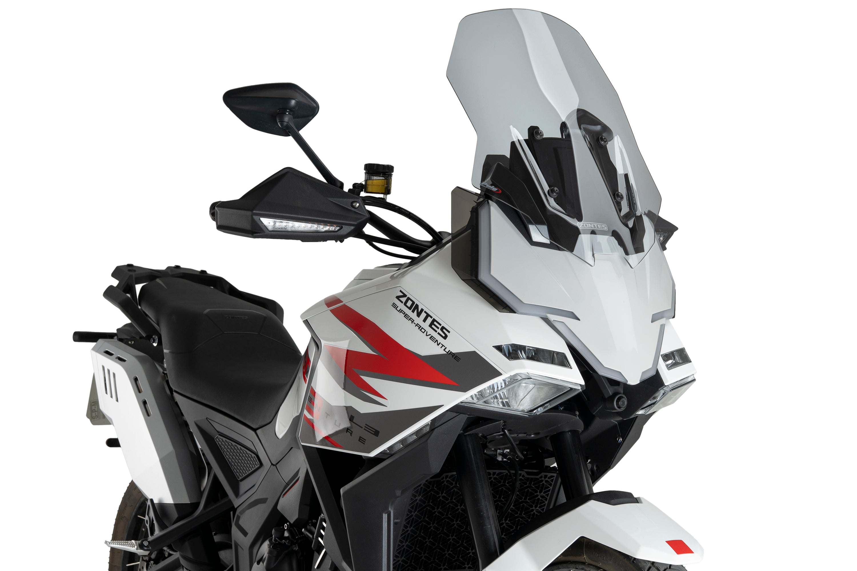 Puig Touring Screen | Light Smoke | Zontes ZT-703F 2024>2025 -   Pyramid Motorcycle Accessories