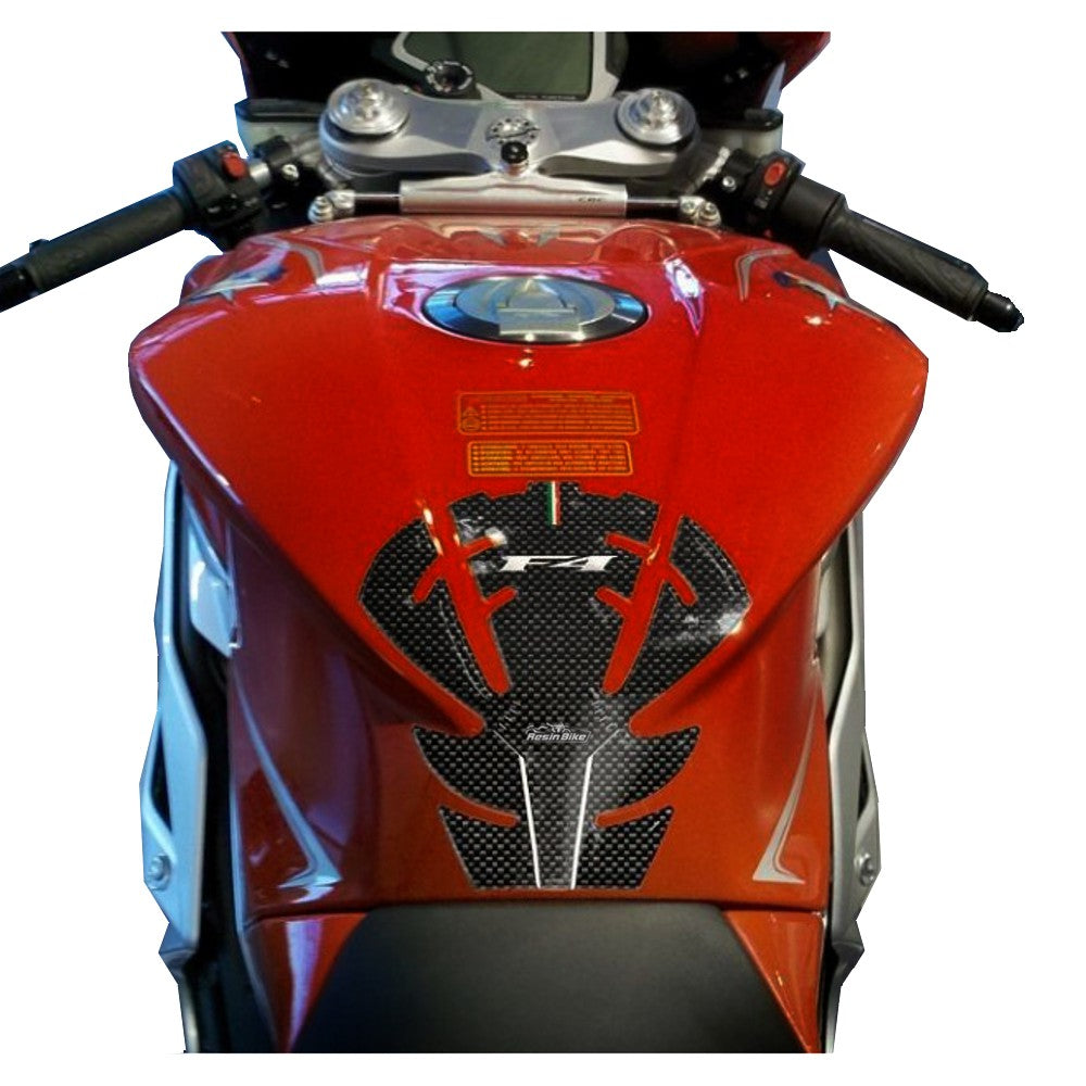 Resin Bike 3D Motorcycle Stickers - Tank Pad | MV Agusta F4 2010>2015 -   Pyramid Motorcycle Accessories