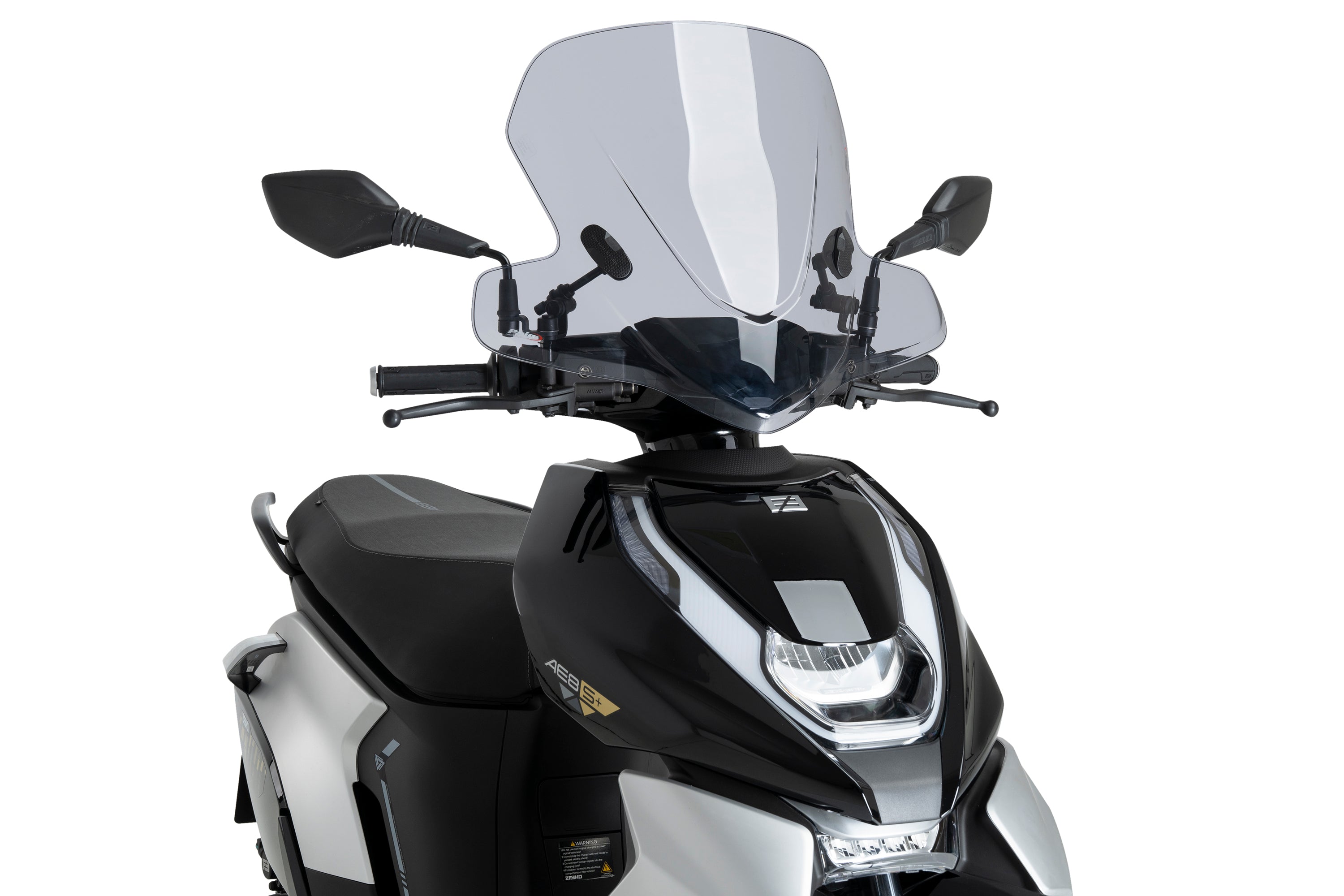 Puig City Touring Screen | Light Smoke | Zeeho AE8 S+ 2025 -   Pyramid Motorcycle Accessories