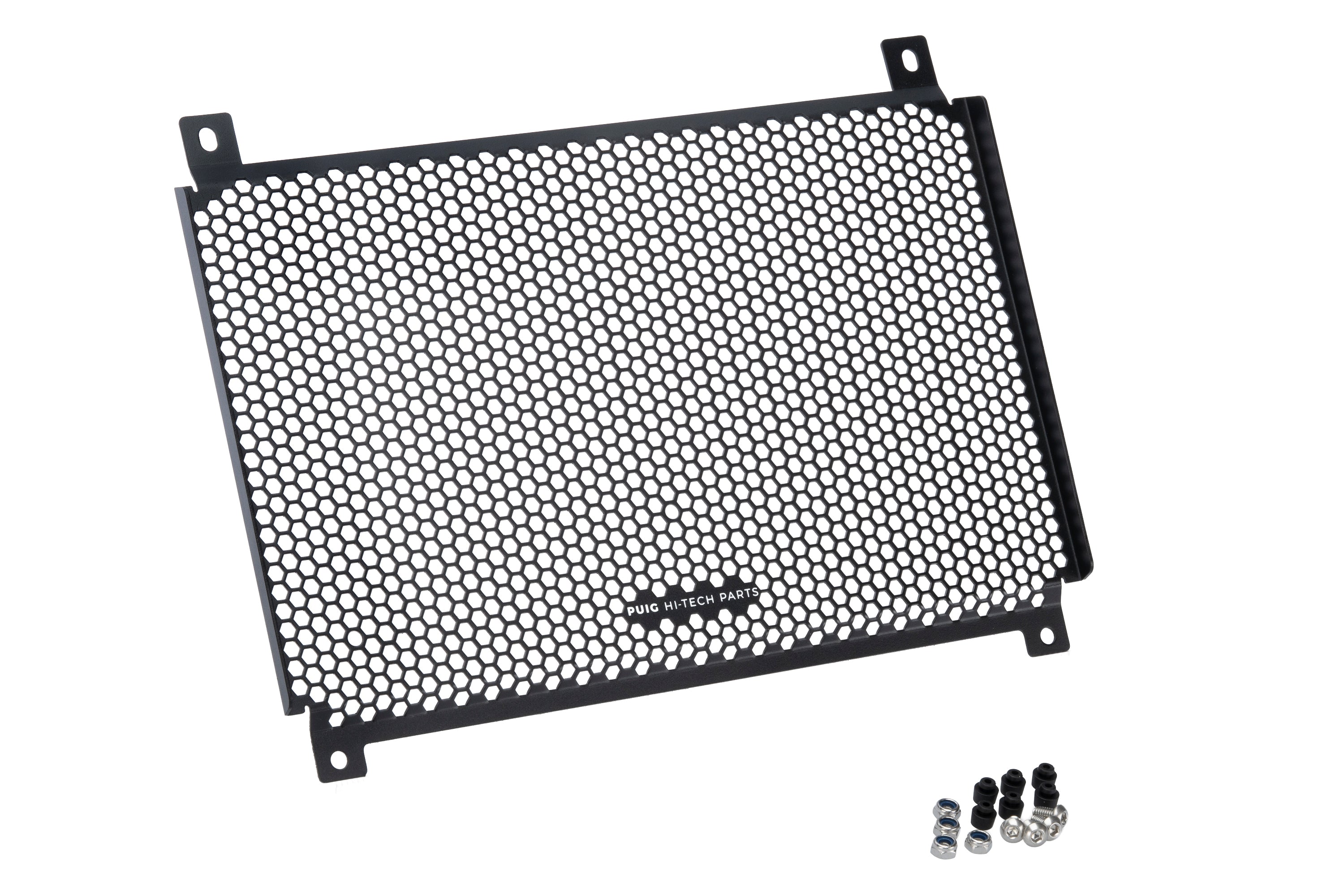 Puig Radiator Guard | Black | Kawasaki Versys 1100/S/SE + Z 900/SE -   Pyramid Motorcycle Accessories