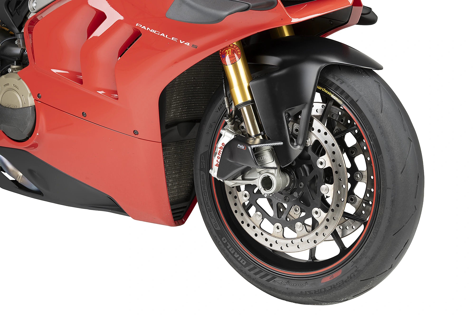 Puig Brake Ducts | Carbon Look | Ducati Panigale V4/V4 S/V4 R/V2 2020>2024 -   Pyramid Motorcycle Accessories