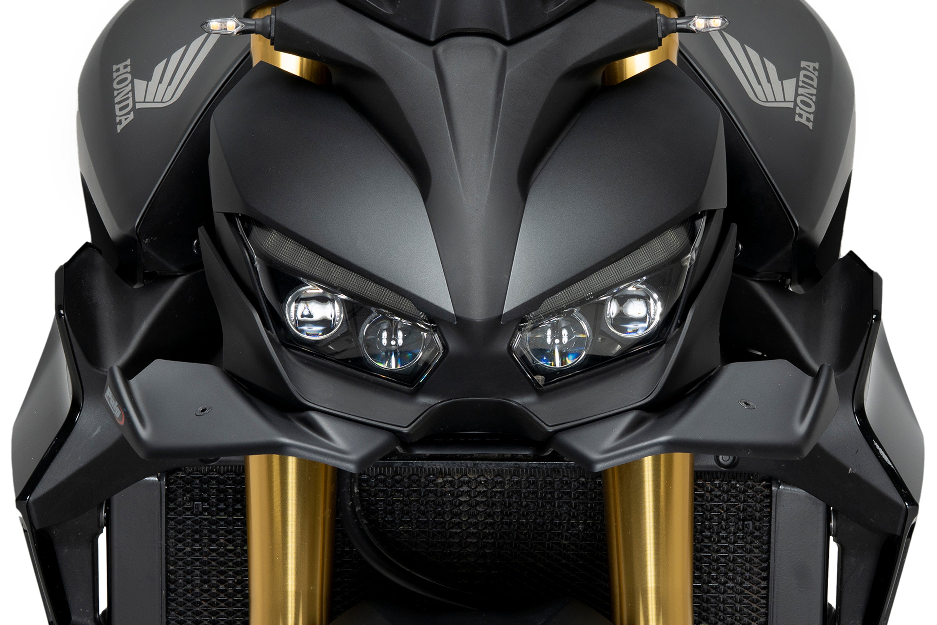 Puig Naked Front Wings | Matte Black | Honda CB1000 Hornet inc. SP 2025>Current -   Pyramid Motorcycle Accessories