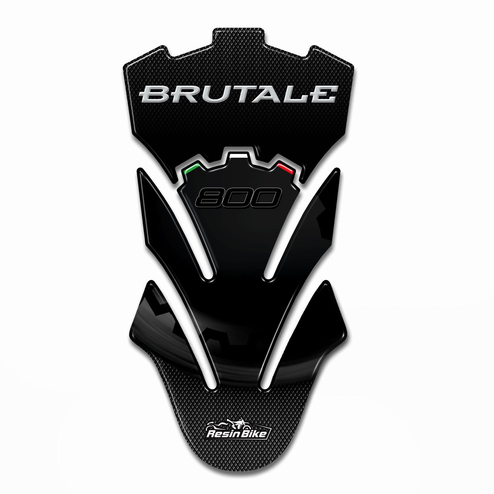 Resin Bike 3D Motorcycle Stickers - Tank Pad | MV Agusta Brutale 800 2012>2015 -   Pyramid Motorcycle Accessories