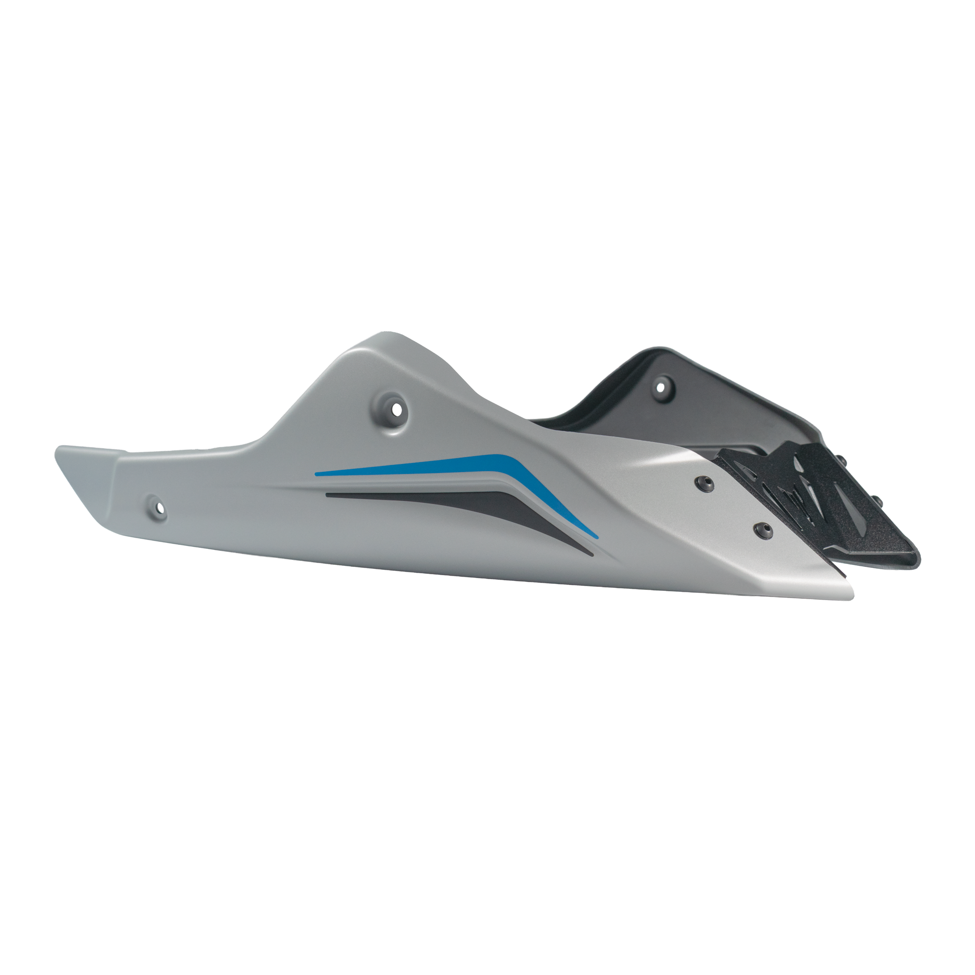 Pyramid Belly Pan | Ice Storm | Yamaha MT-07 2021>Current -   Pyramid Motorcycle Accessories