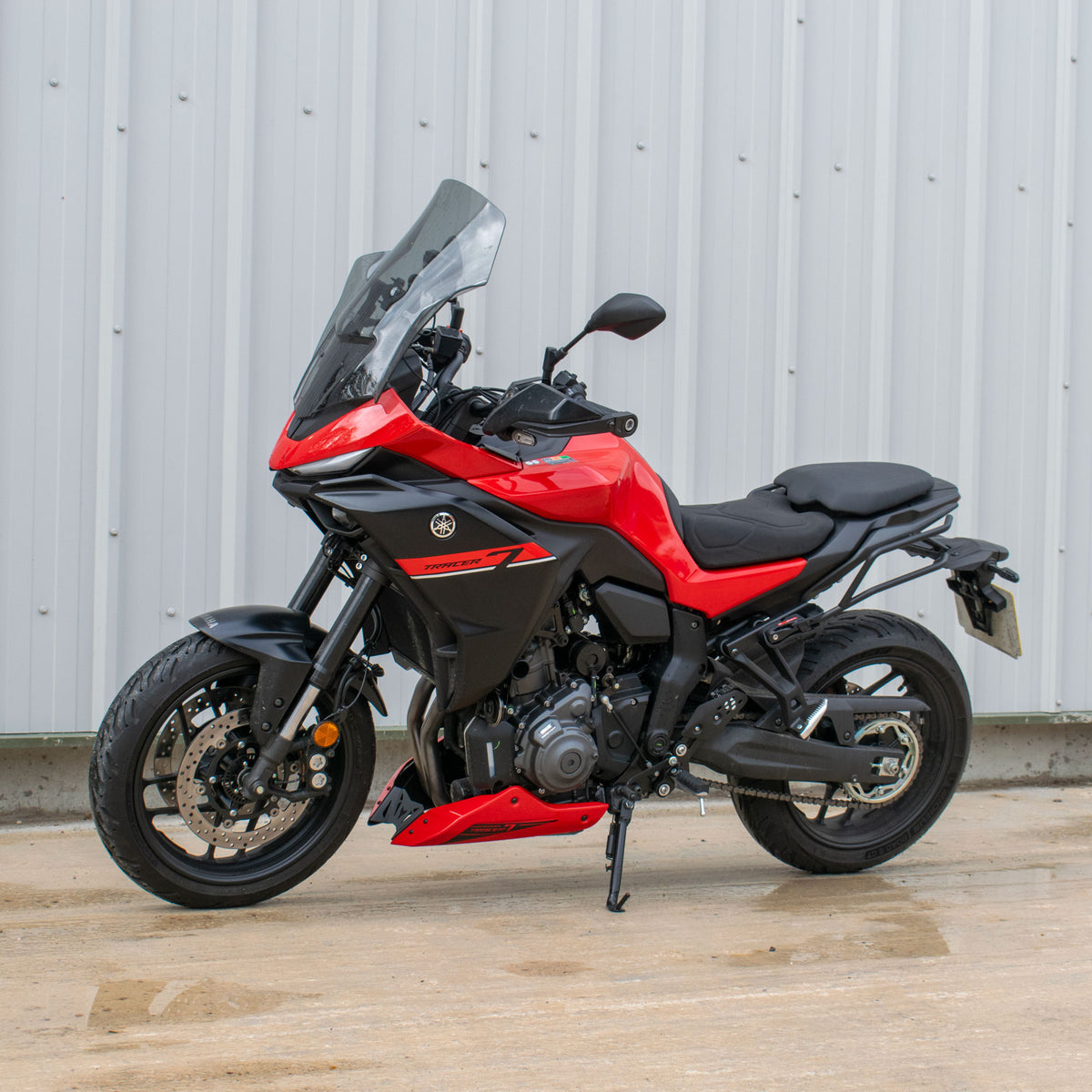 Pyramid Belly Pan | Redline | Yamaha Tracer 7/GT 2021>Current -   Pyramid Motorcycle Accessories