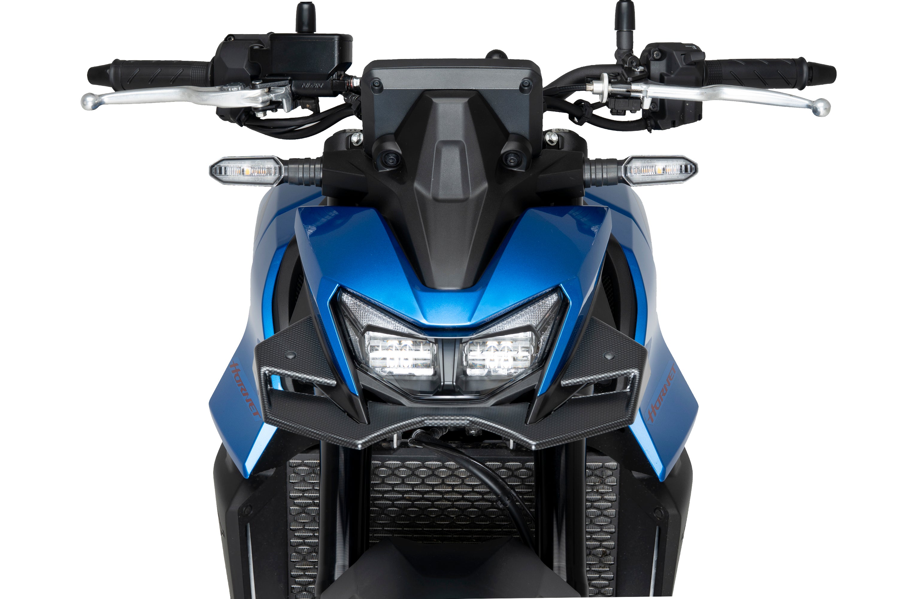 Puig Naked Front Wings | Carbon look | Honda CB750 Hornet 2025>Current -   Pyramid Motorcycle Accessories