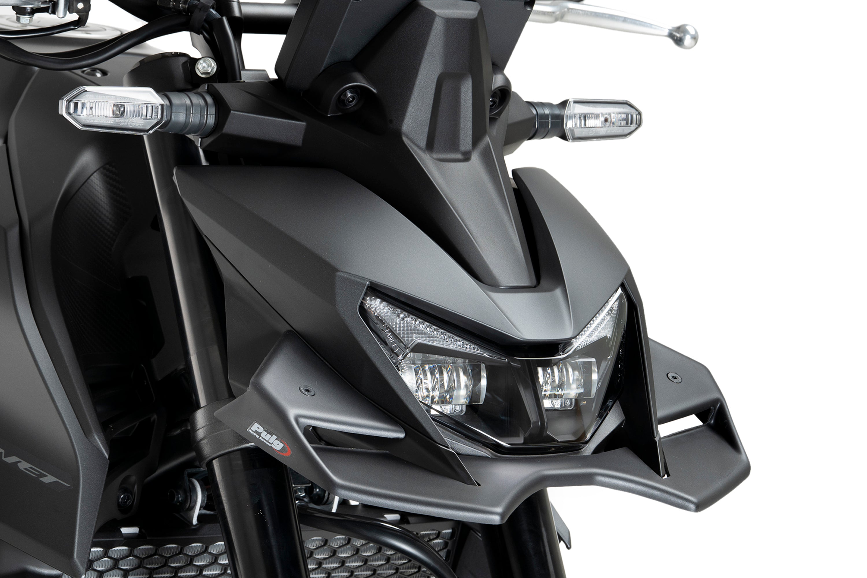 Puig Naked Front Wings | Matte Black | Honda CB750 Hornet 2025>Current -   Pyramid Motorcycle Accessories