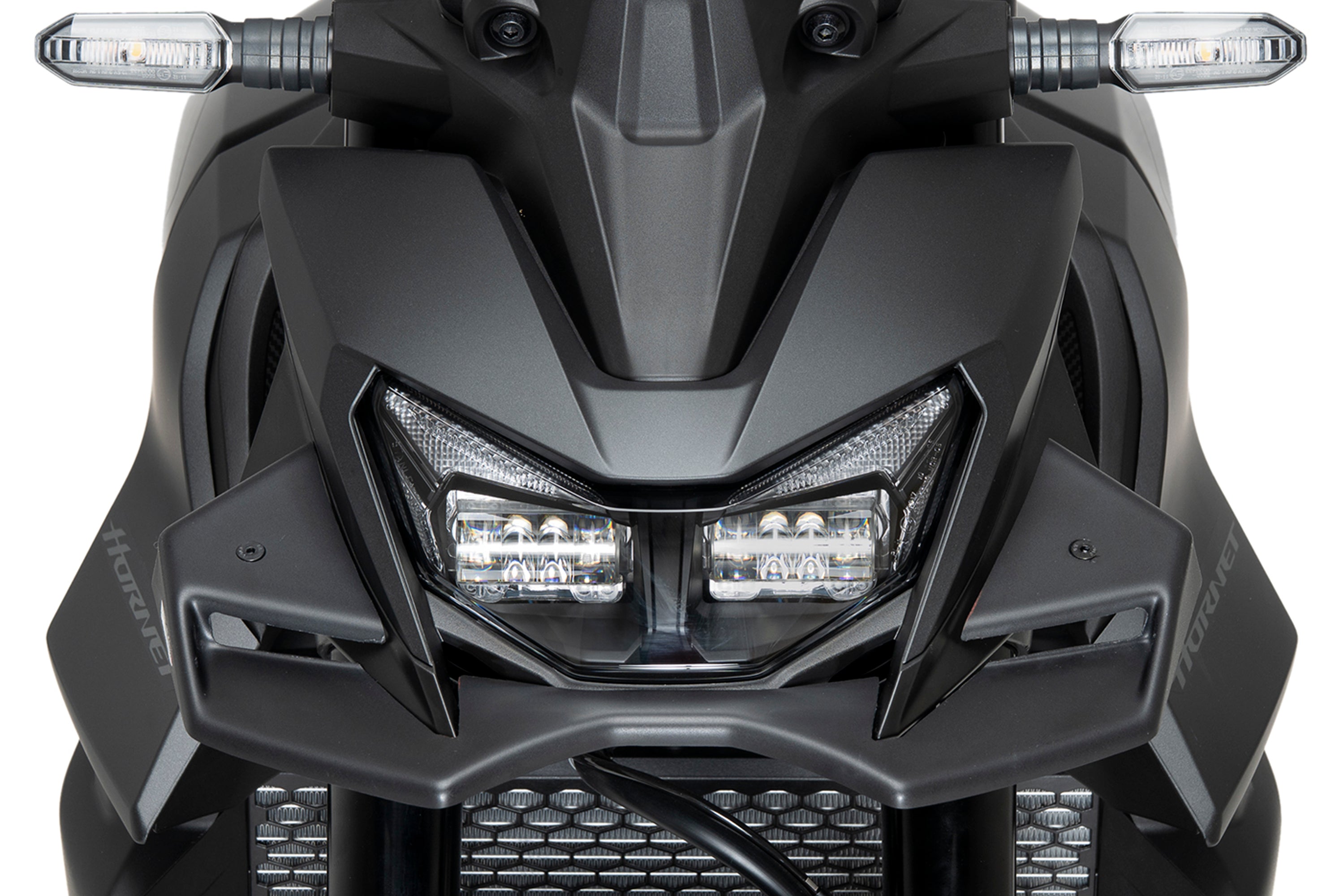Puig Naked Front Wings | Matte Black | Honda CB750 Hornet 2025>Current