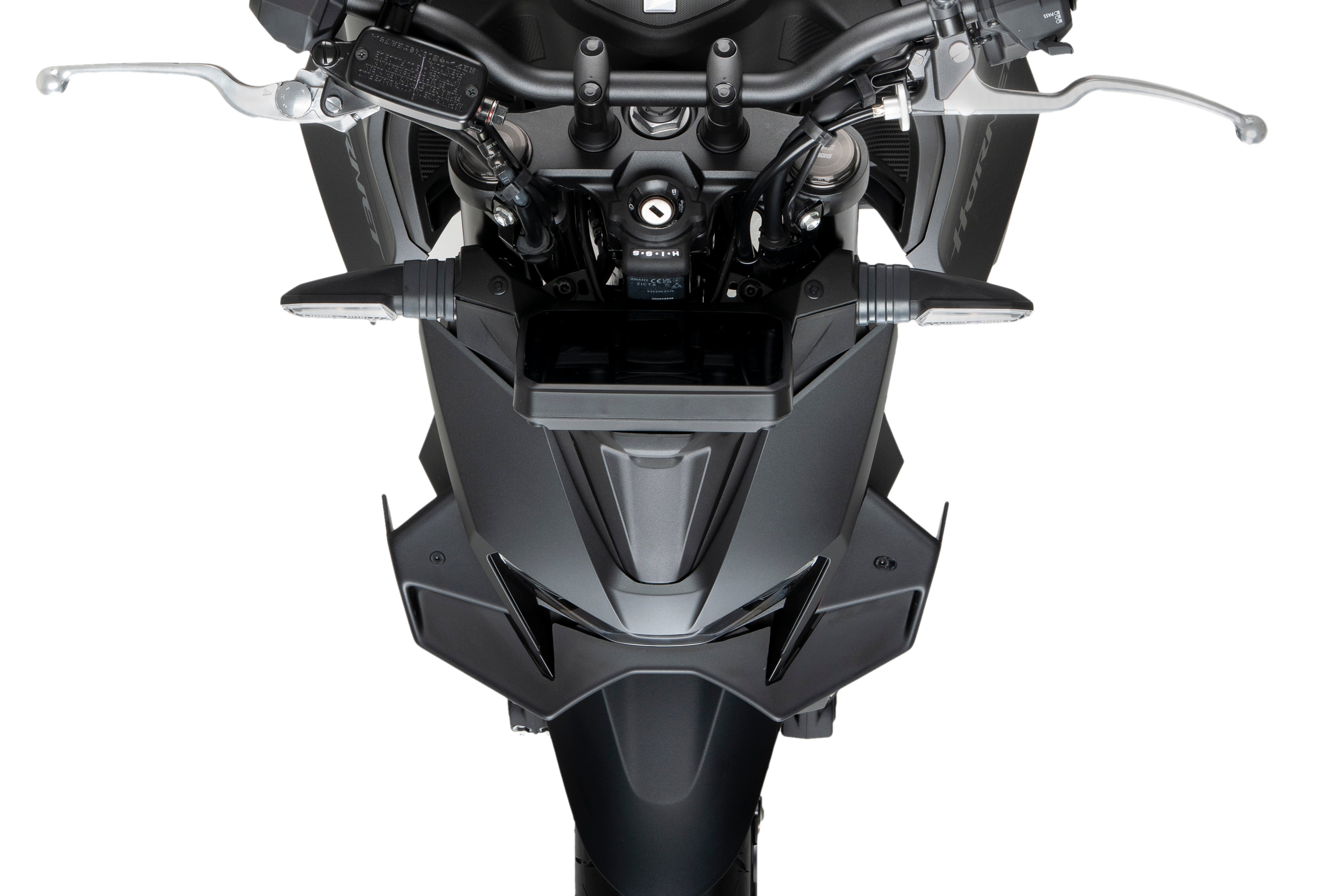 Puig Naked Front Wings | Matte Black | Honda CB750 Hornet 2025>Current