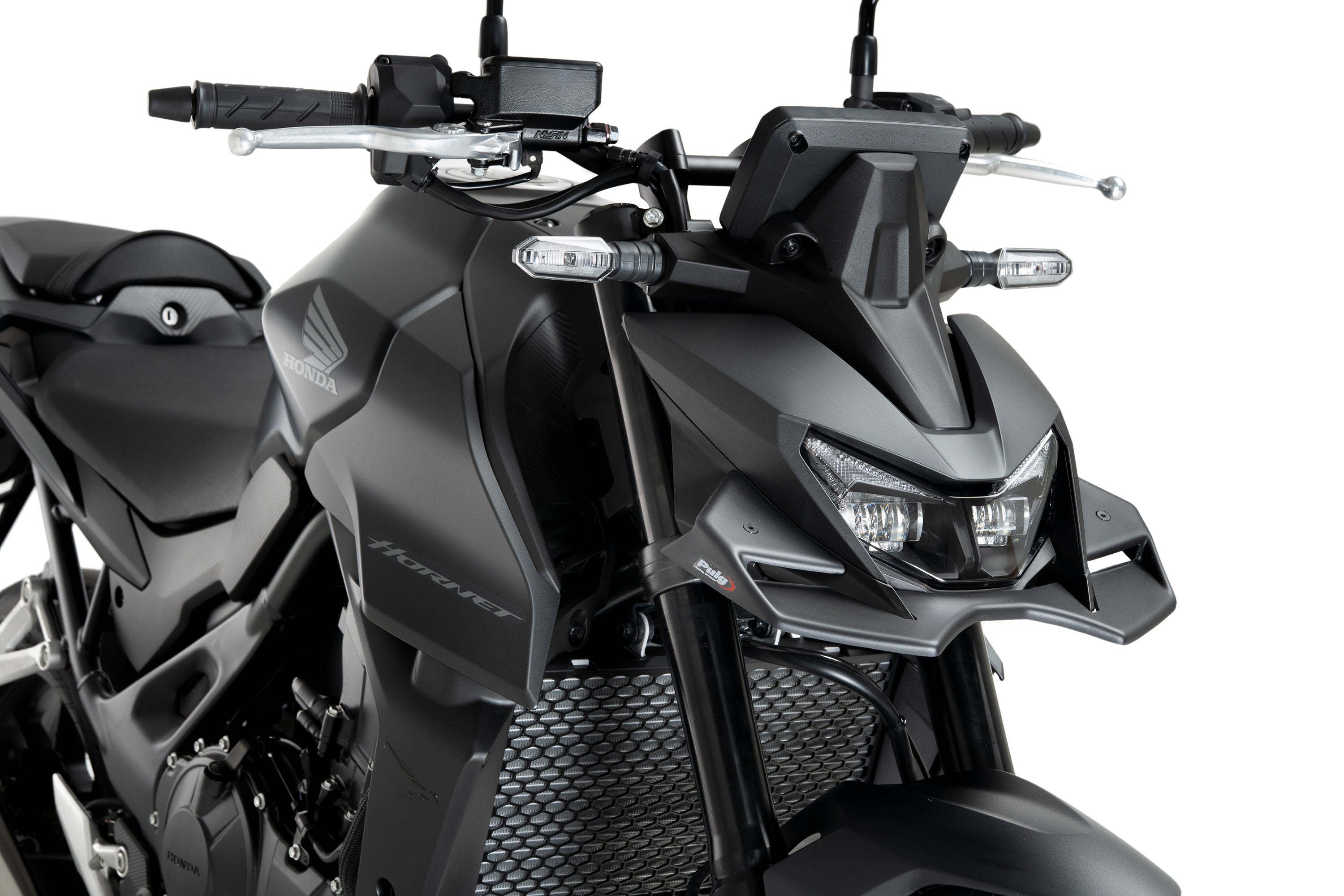 アクセサリー HONDA CB750Four FILE Pyramid Extenda Fenda EXTRA | Matte Black | Honda CB750 Hornet 2023>Cu