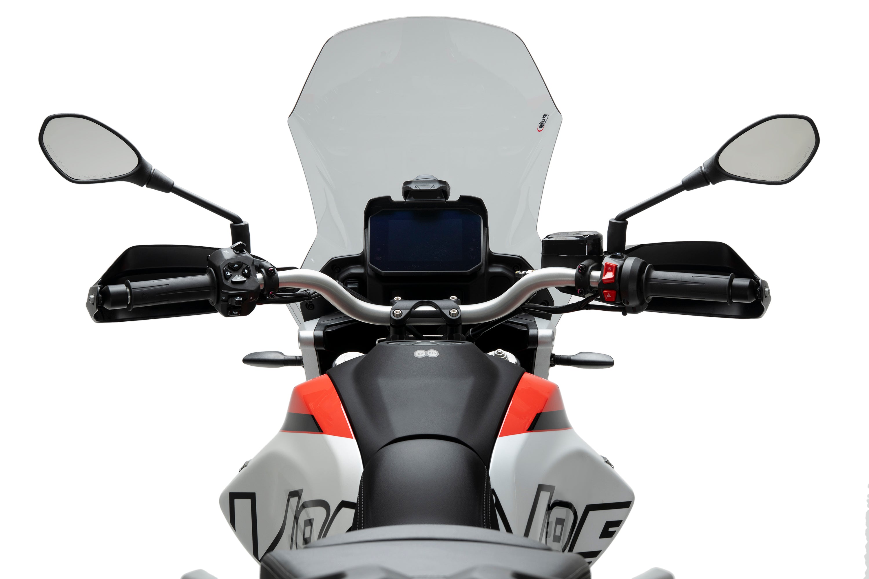 Puig Touring Screen | Light Smoke | Moto Guzzi V85 TT 2024>Current -   Pyramid Motorcycle Accessories