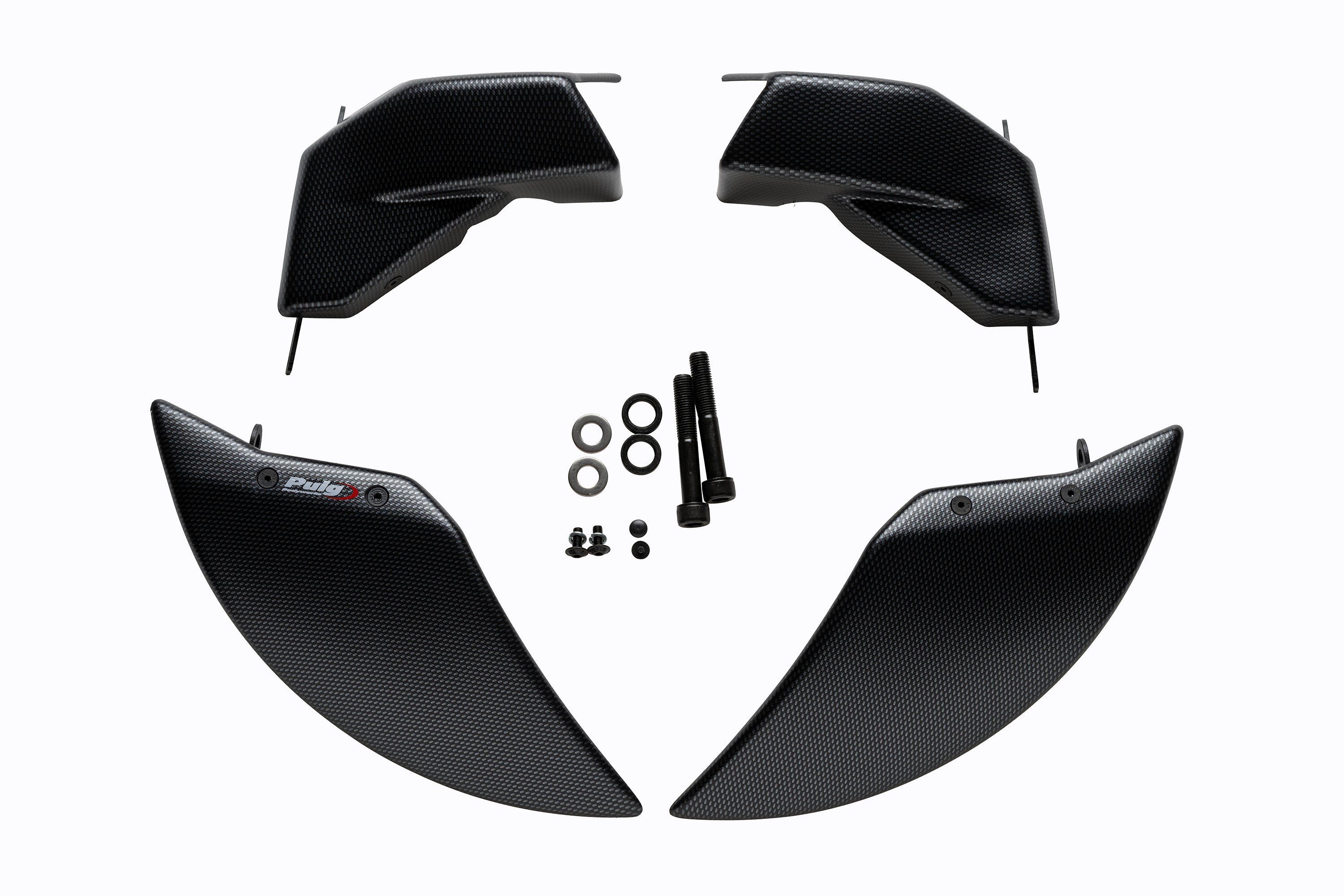 Puig Brake Ducts | Carbon Look | Kawasaki Z900/SE 2025>Current -   Pyramid Motorcycle Accessories