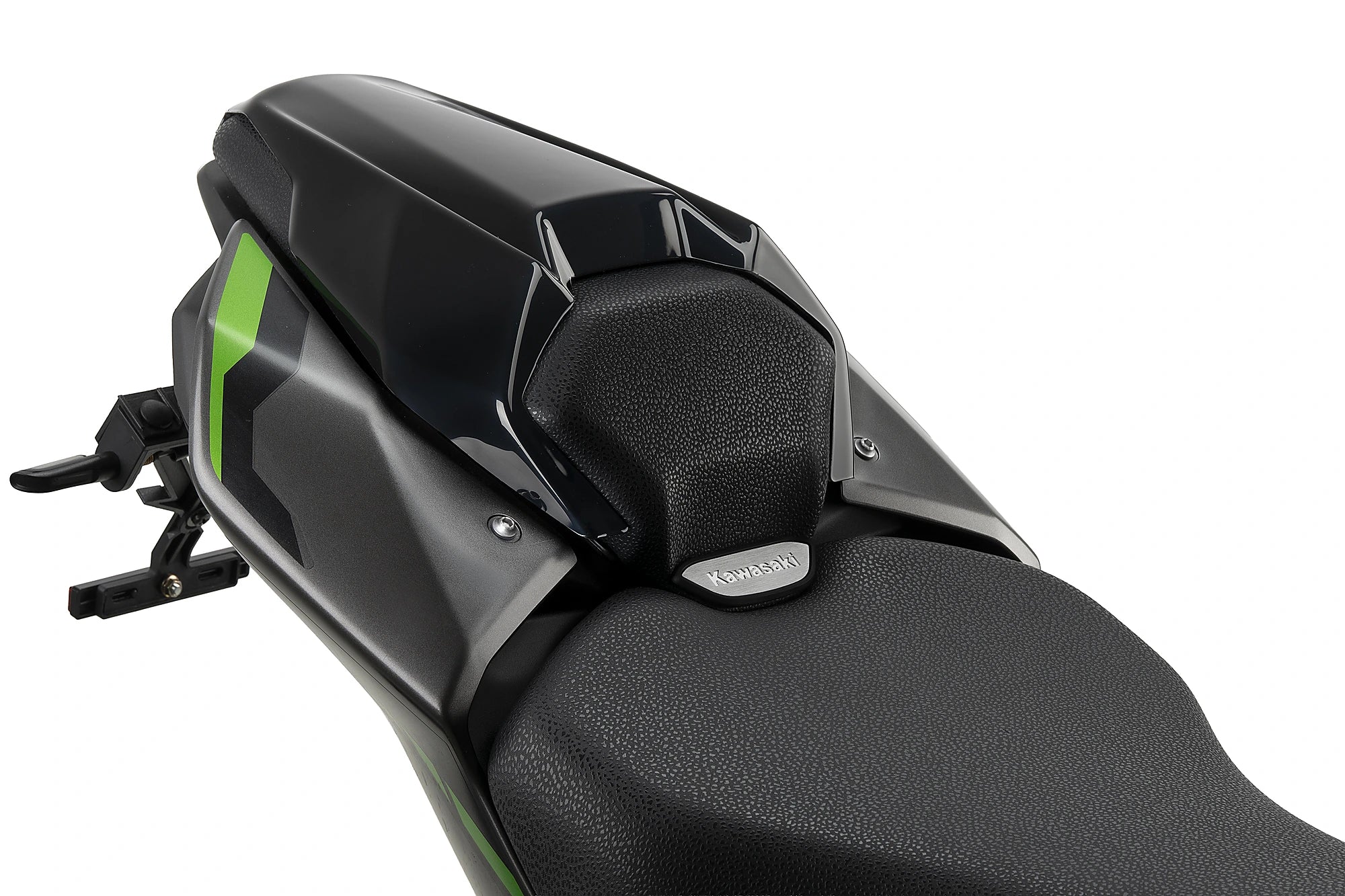 Puig Seat Cowl Gloss Black fitted to Kawasaki Z 900